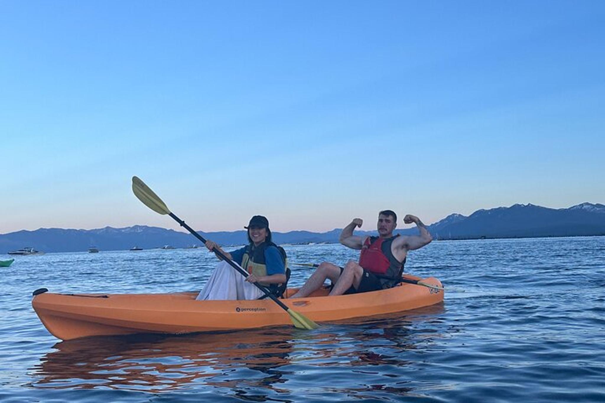 South Lake Tahoe Tandem Kayak Rental for Two 3 hr - Image 4