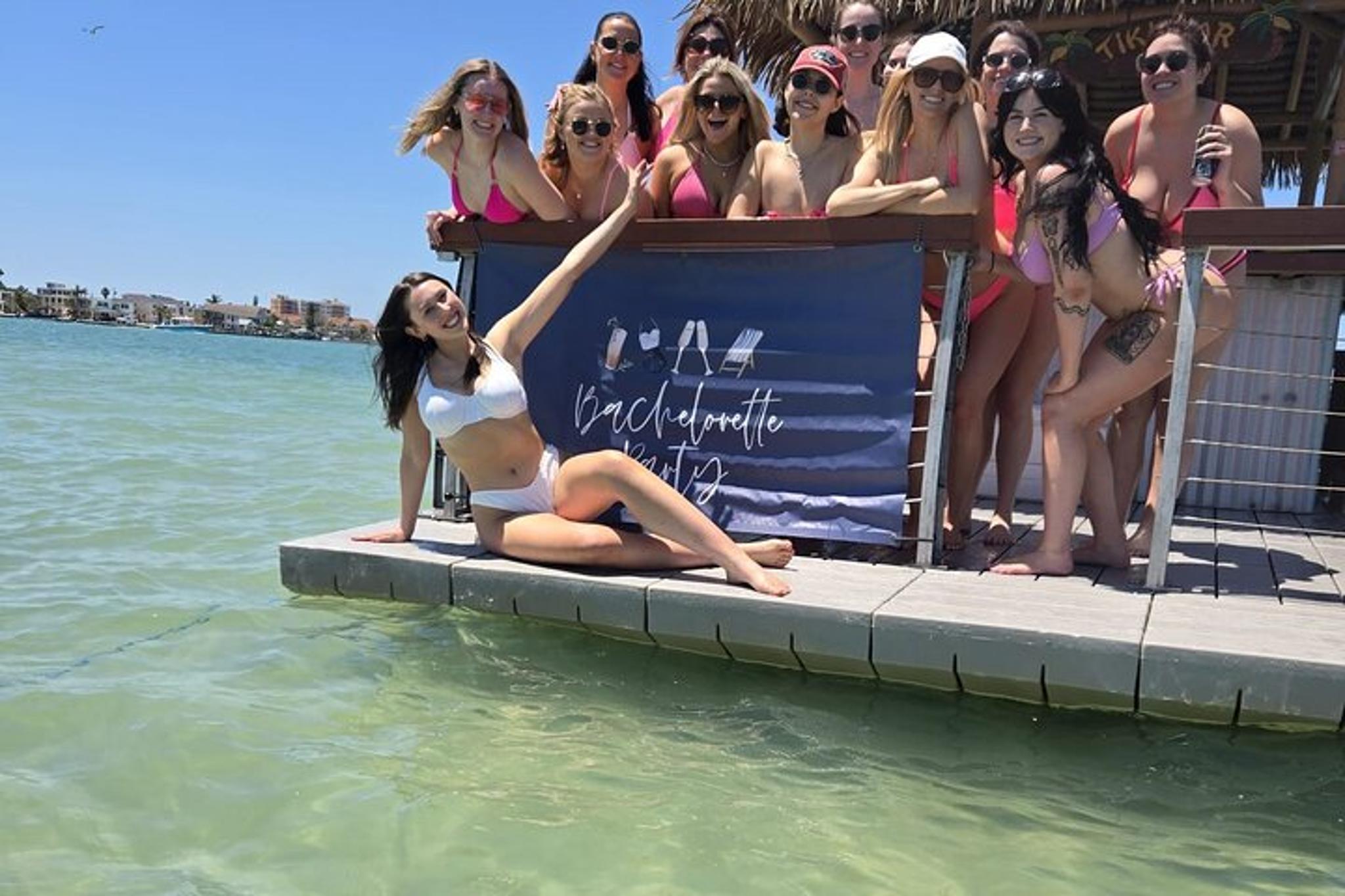 Madeira Beach Tiki Boat Cruise to John's Pass Sandbar - Image 2