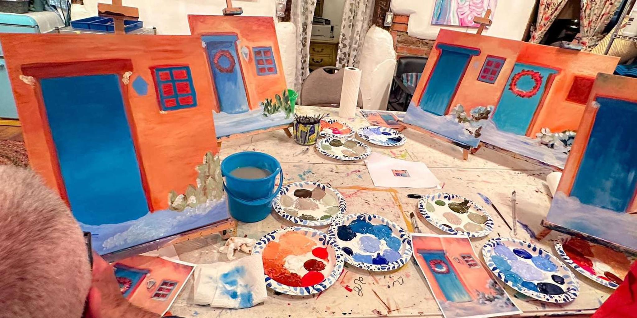 Santa Fe Painting Class - Image 5