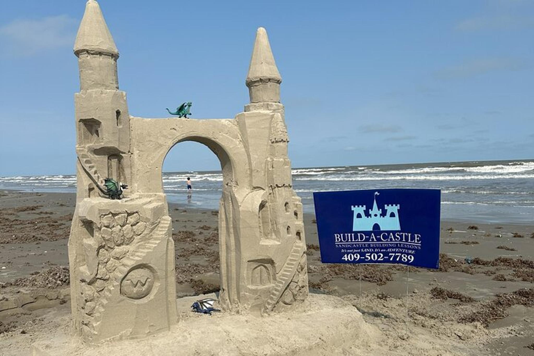 Galveston Sandcastle Building Lesson 2 hr
