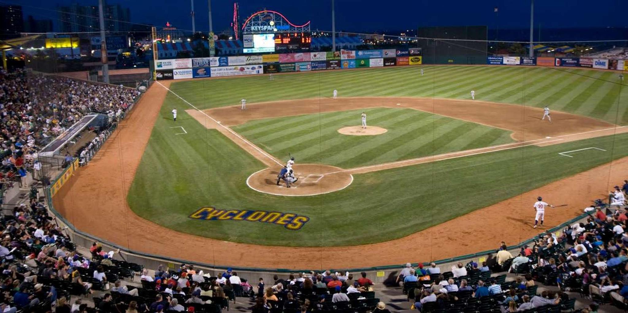 Brooklyn Cyclones Baseball Game at Coney Island - Image 1