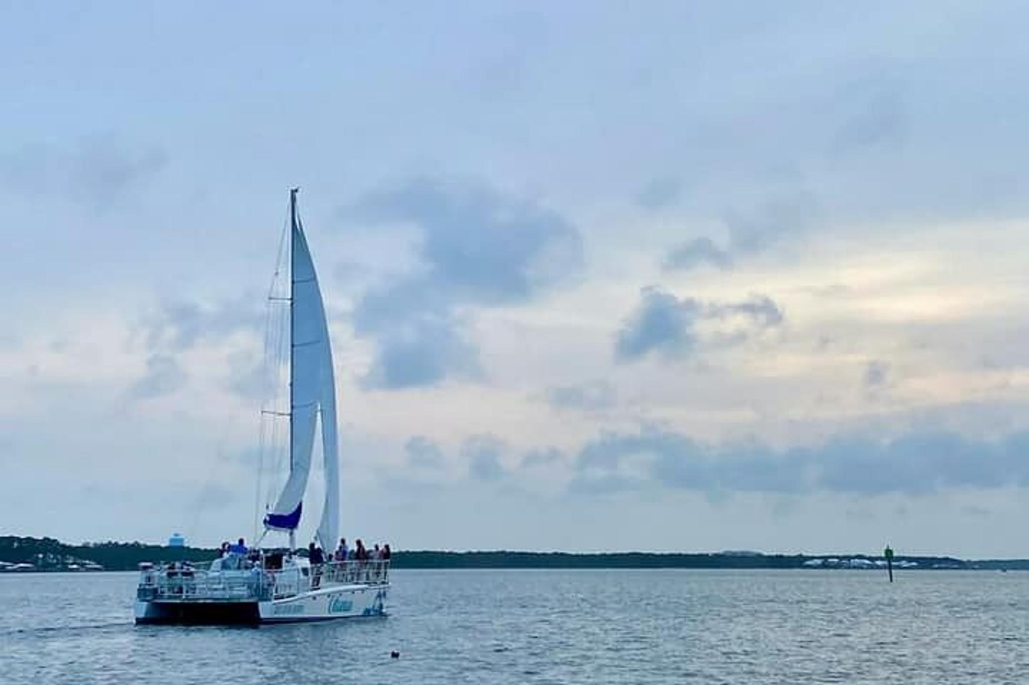 Orange Beach Dolphin Sailing Cruise on Catamaran