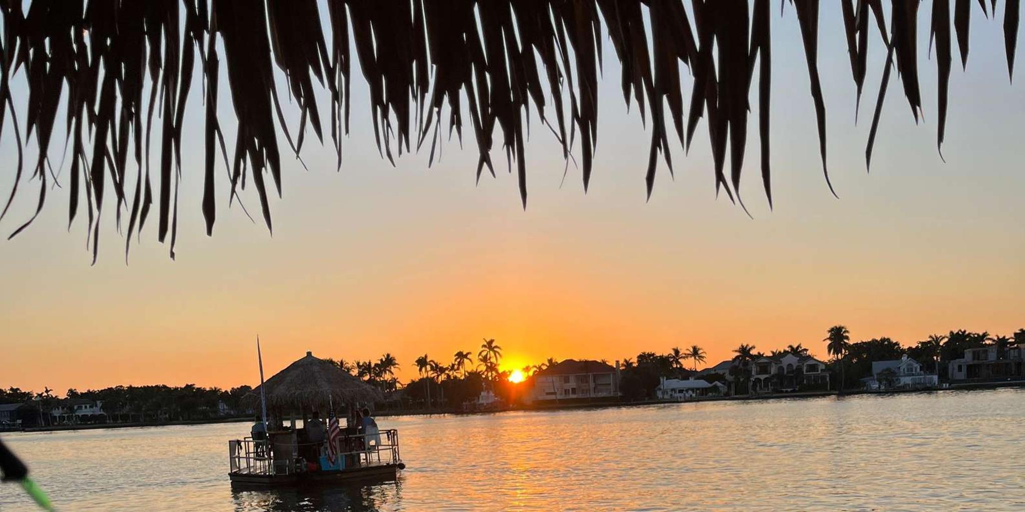 Naples Sunset Tiki Bar Cruise - Image 1