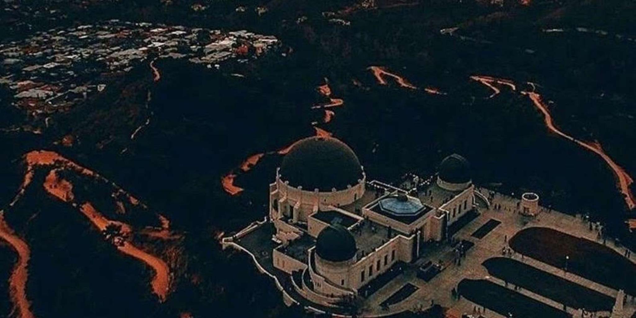 Los Angeles Night Airplane Tour