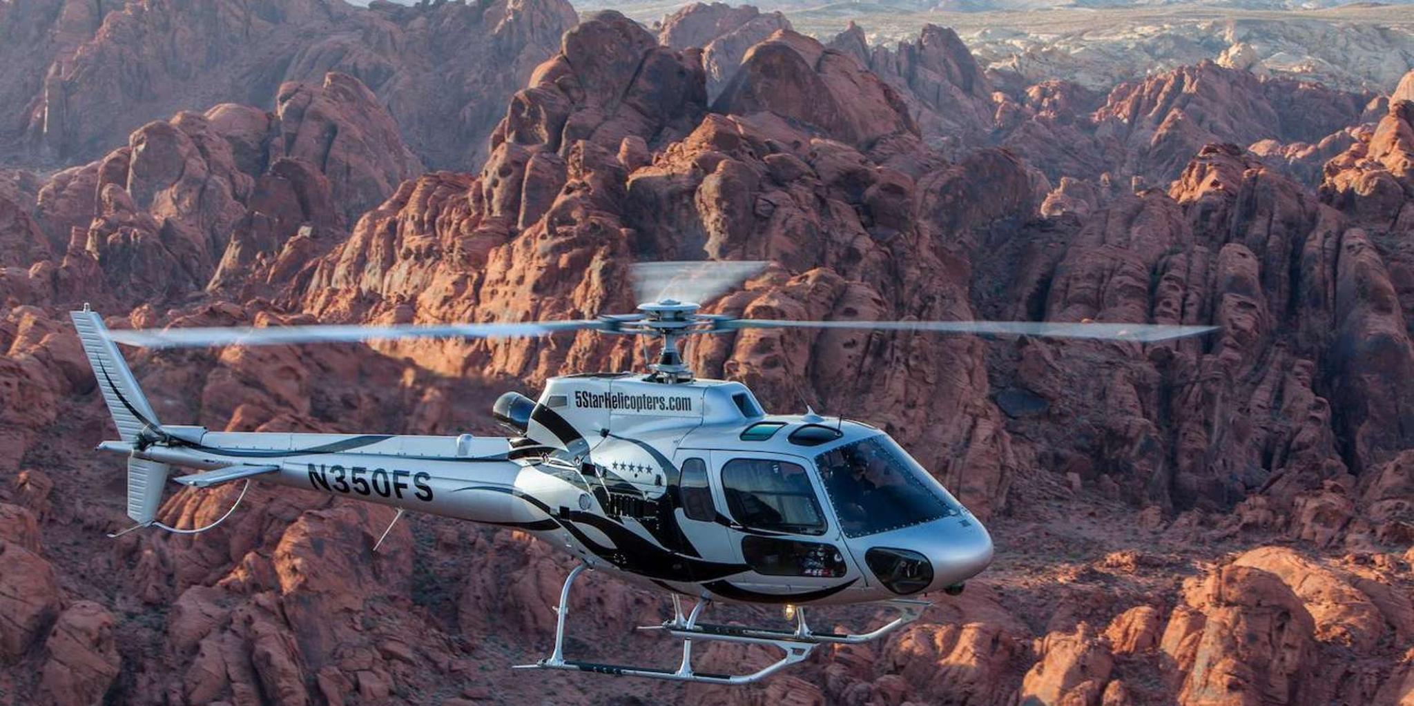 Las Vegas Grand Canyon Helicopter Tour with Valley of Fire Landing
