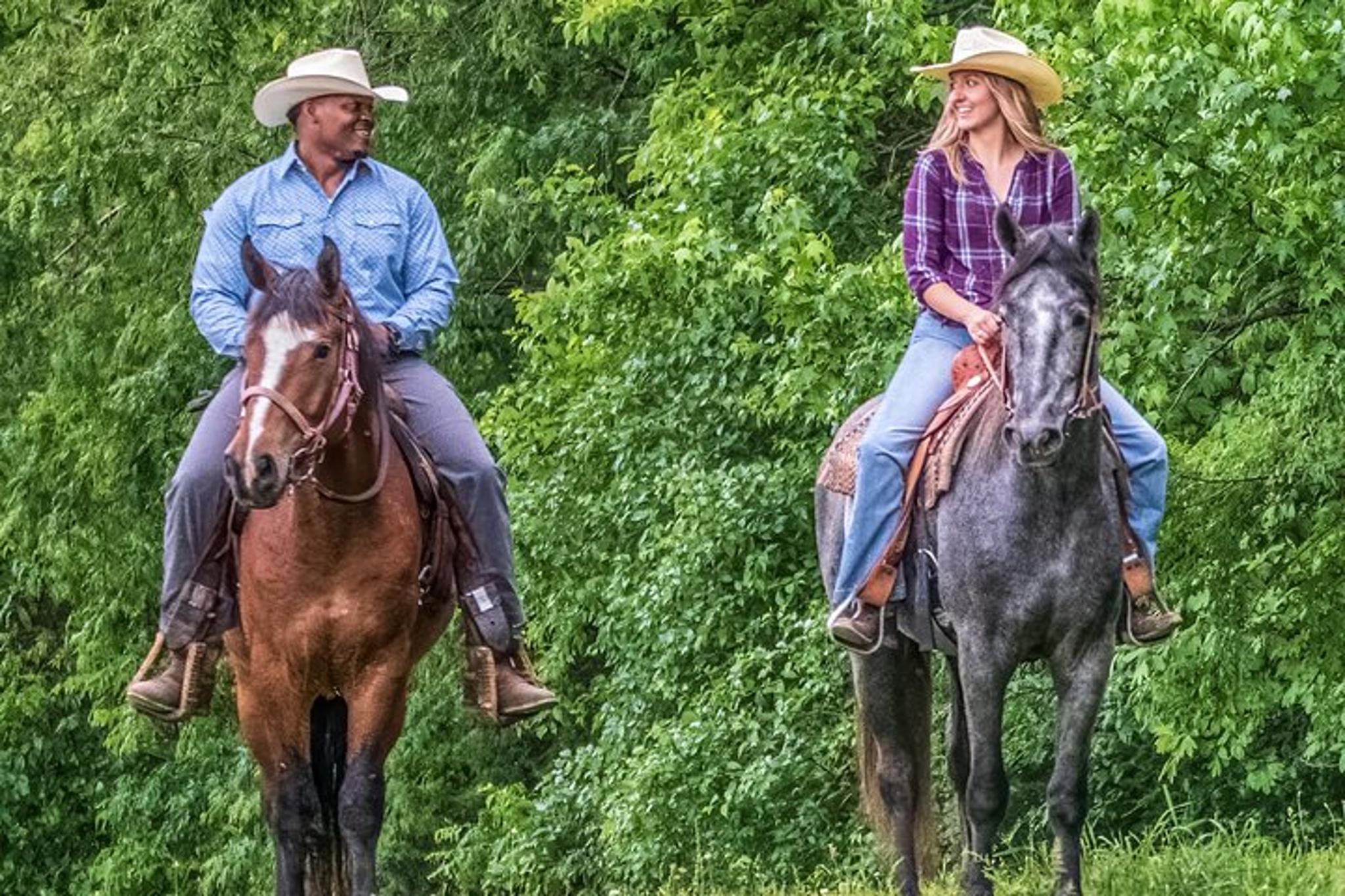 Memphis Horse Ride at Sunset
