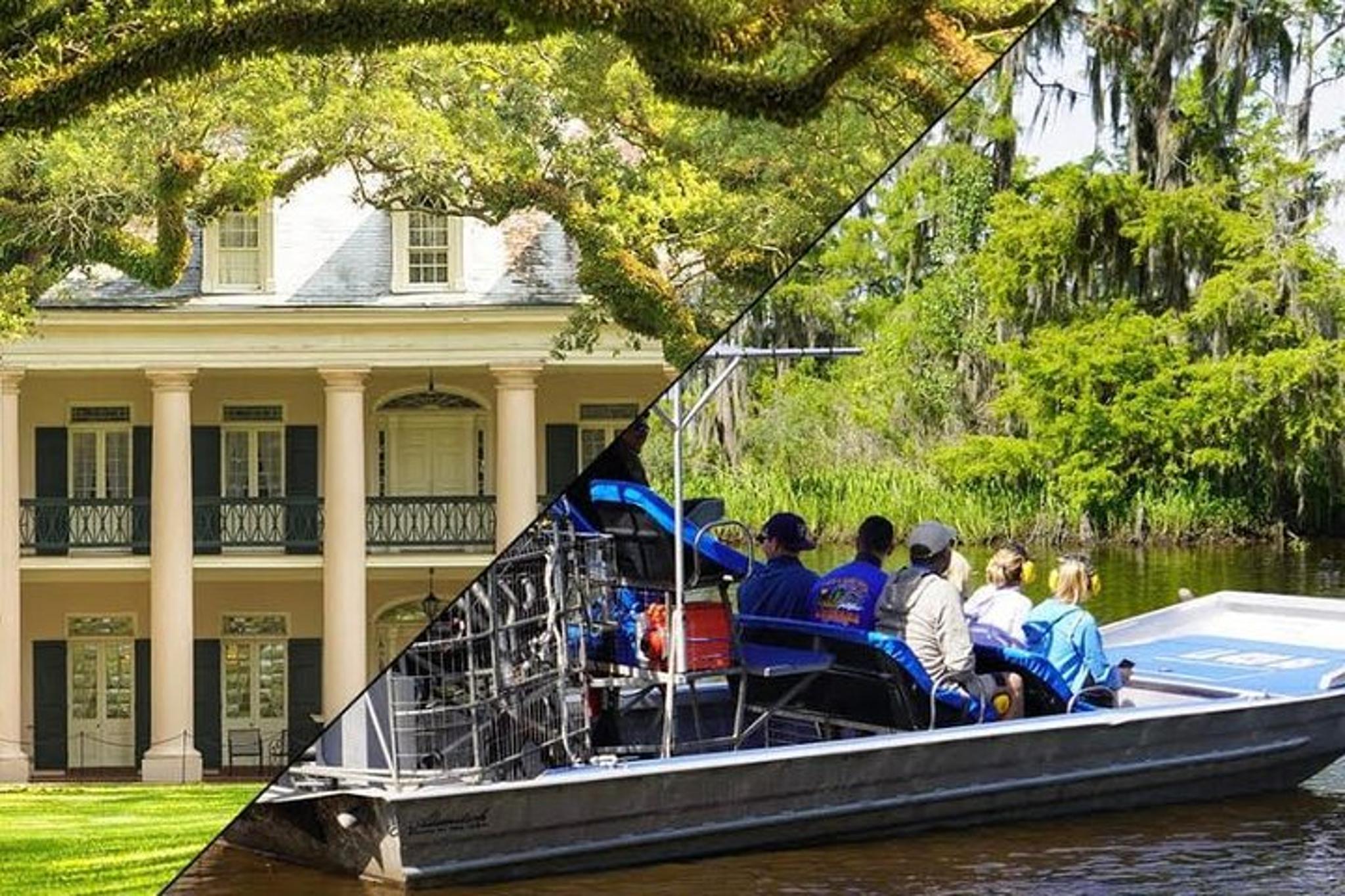 New Orleans Oak Alley Plantation and Airboat Tour - Image 2