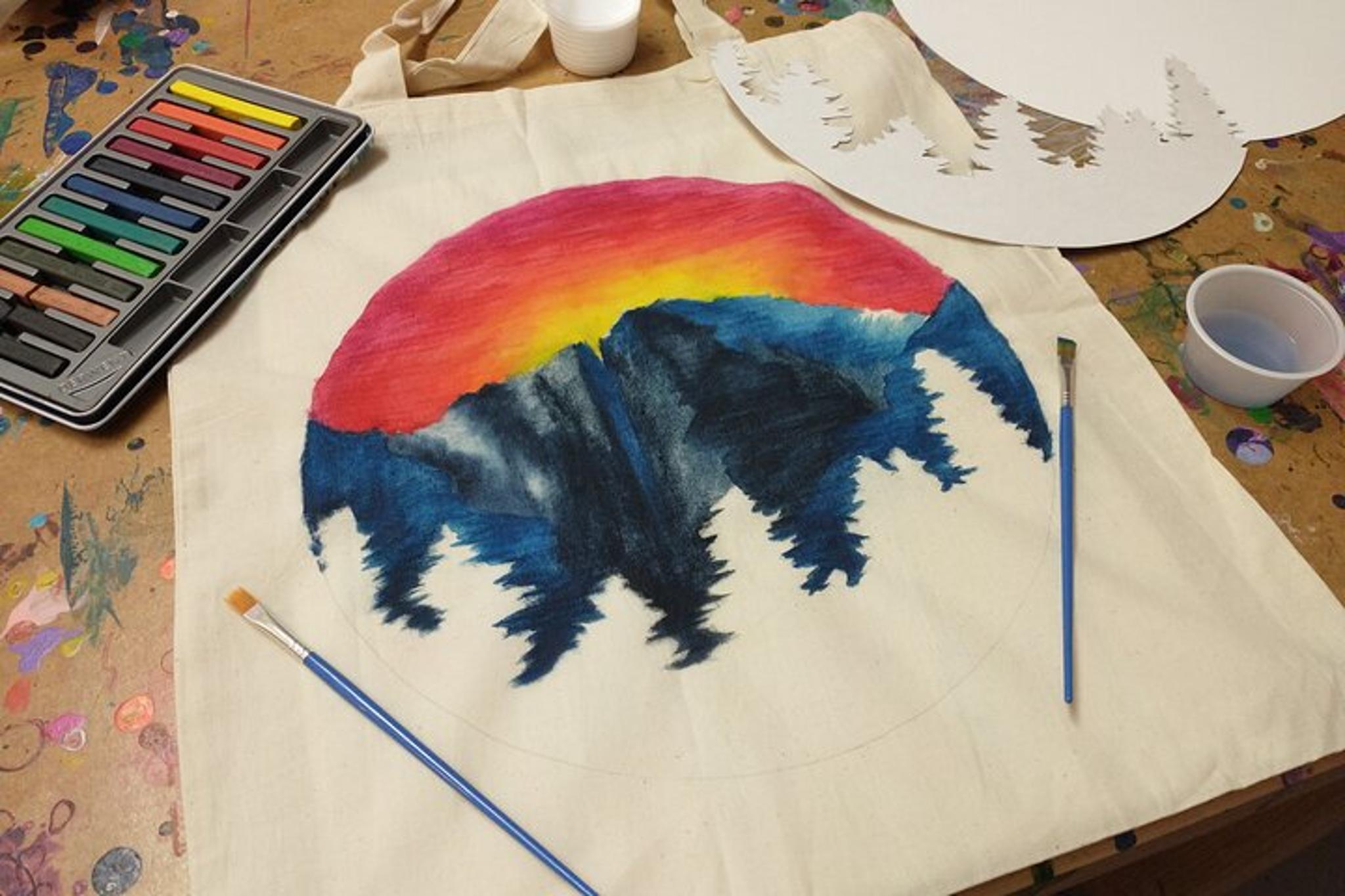 Estes Park Inktense Painting Class - Image 3