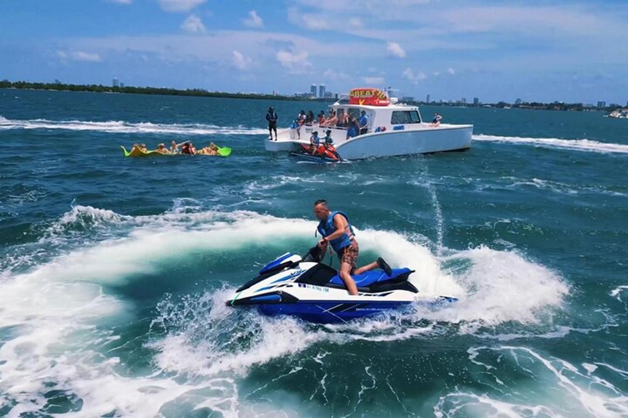 Miami Boat Rental with Jet Ski and Banana Boat - Image 6