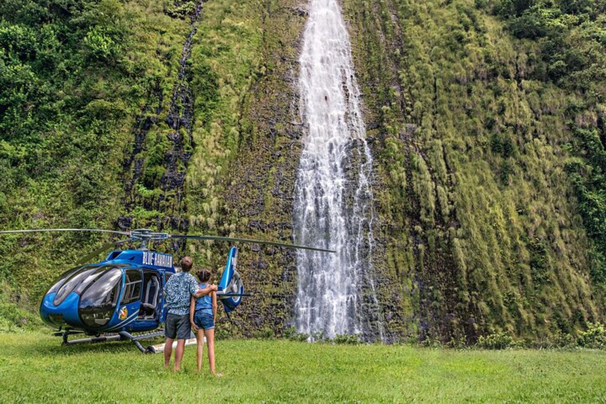 Waikoloa Helicopter Tour with Kohala Waterfalls Landing - Image 1