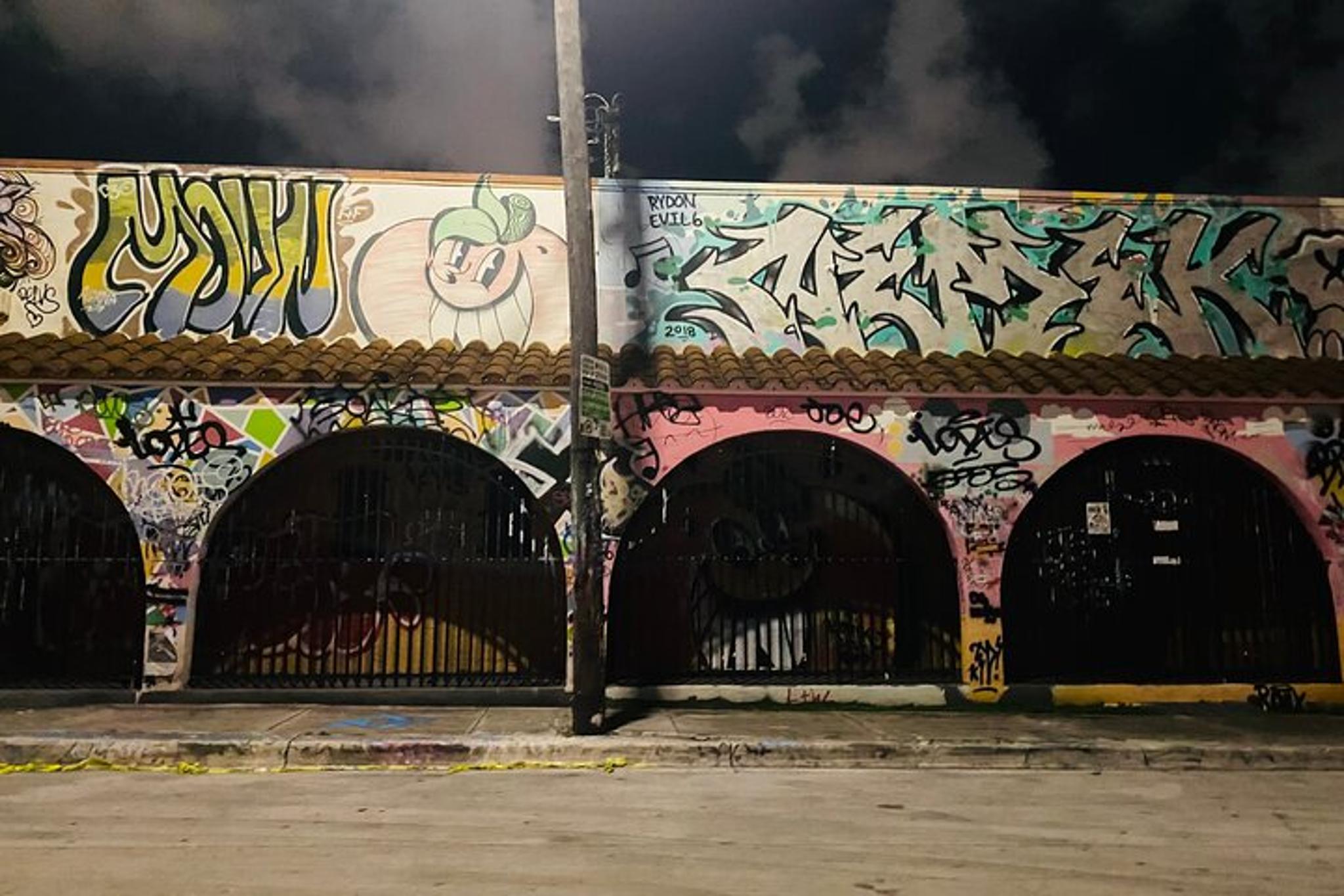 Miami Graffiti Golf Cart Tour at Night - Image 2