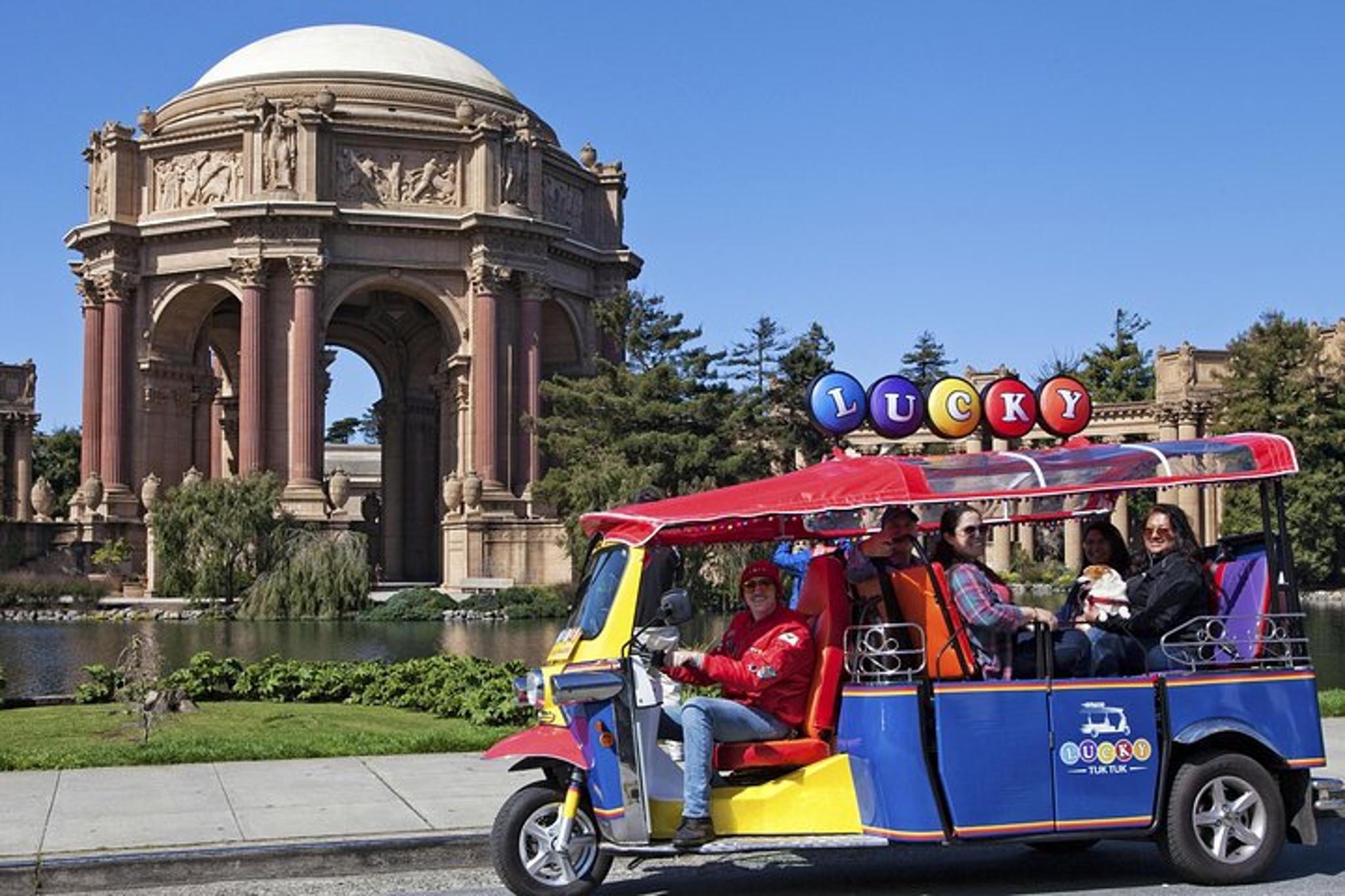 San Francisco Custom City Tuk Tuk Tour
