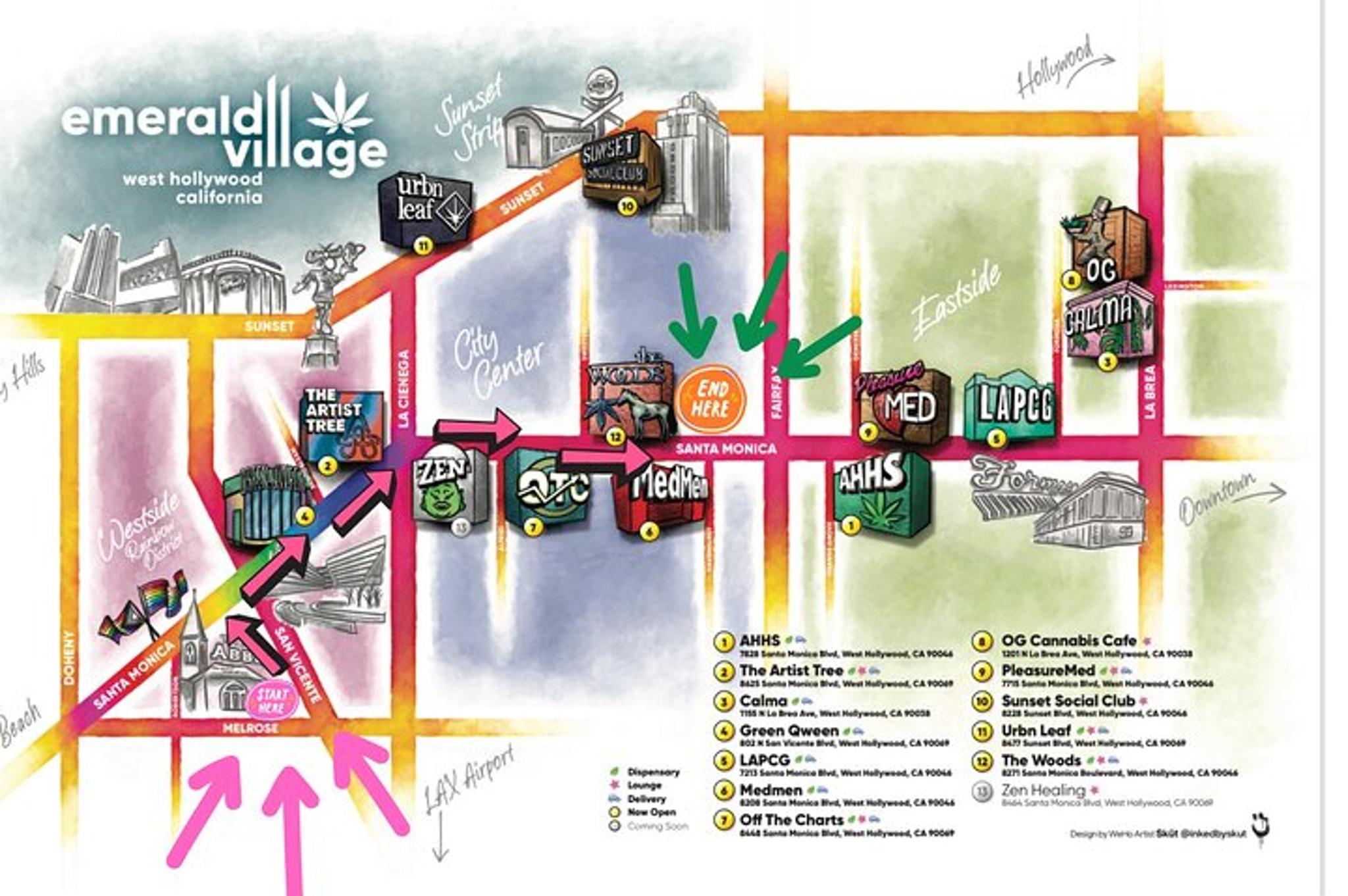 West Hollywood Cannabis Walking Tour - Image 3