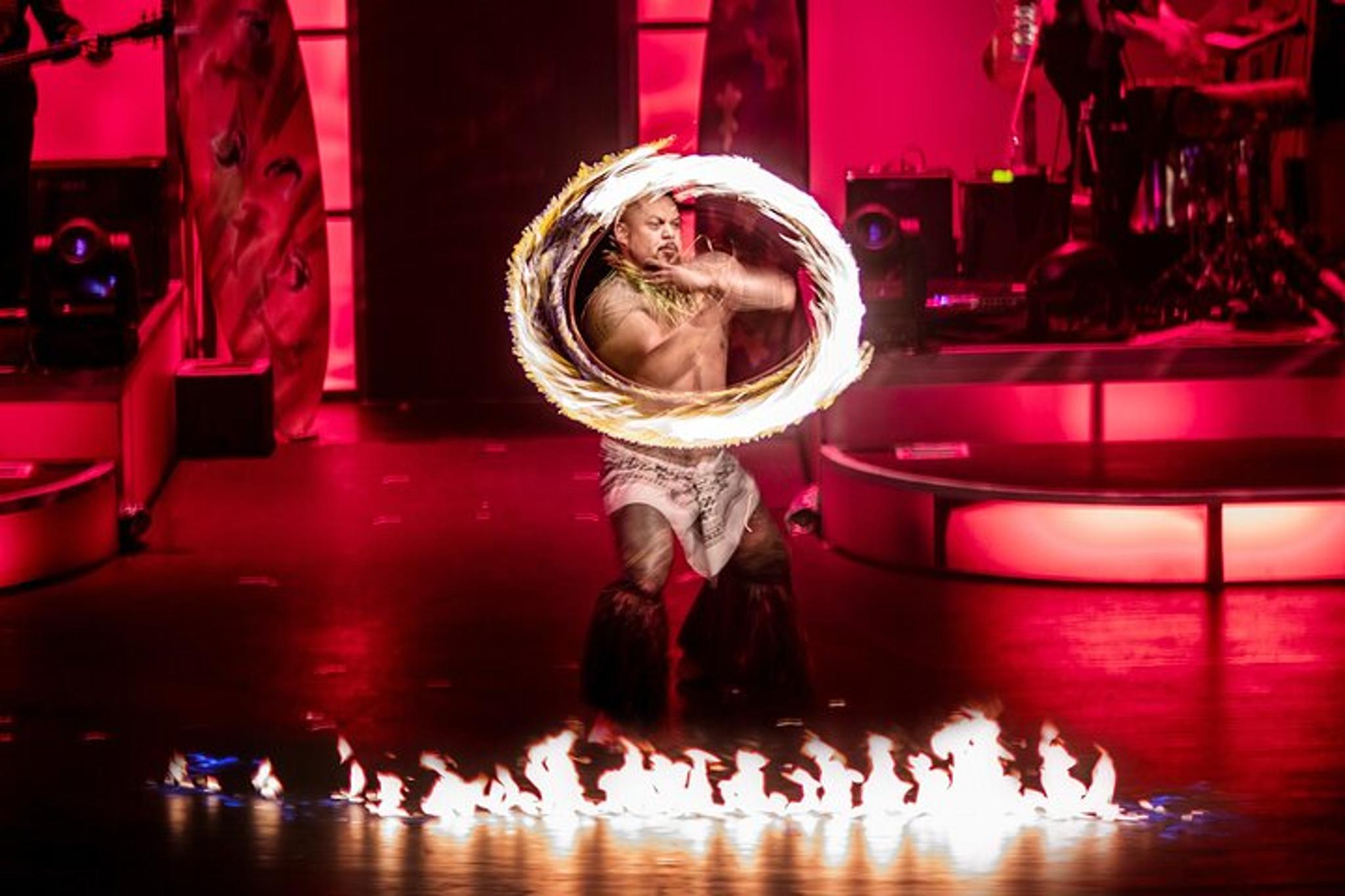 Waikiki Luau Buffet with Rock-A-Hula Show
