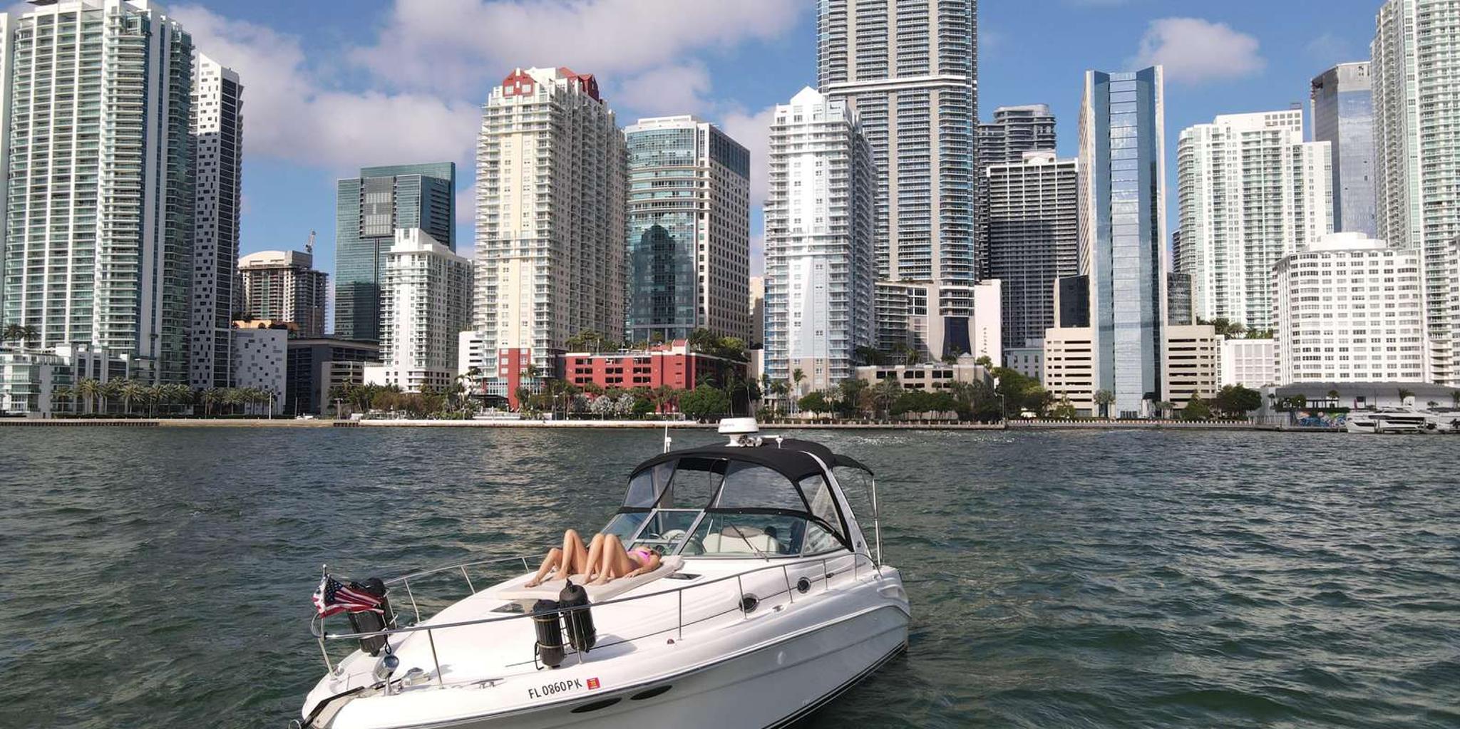 Miami Private Boat Tour with Skyline Views
