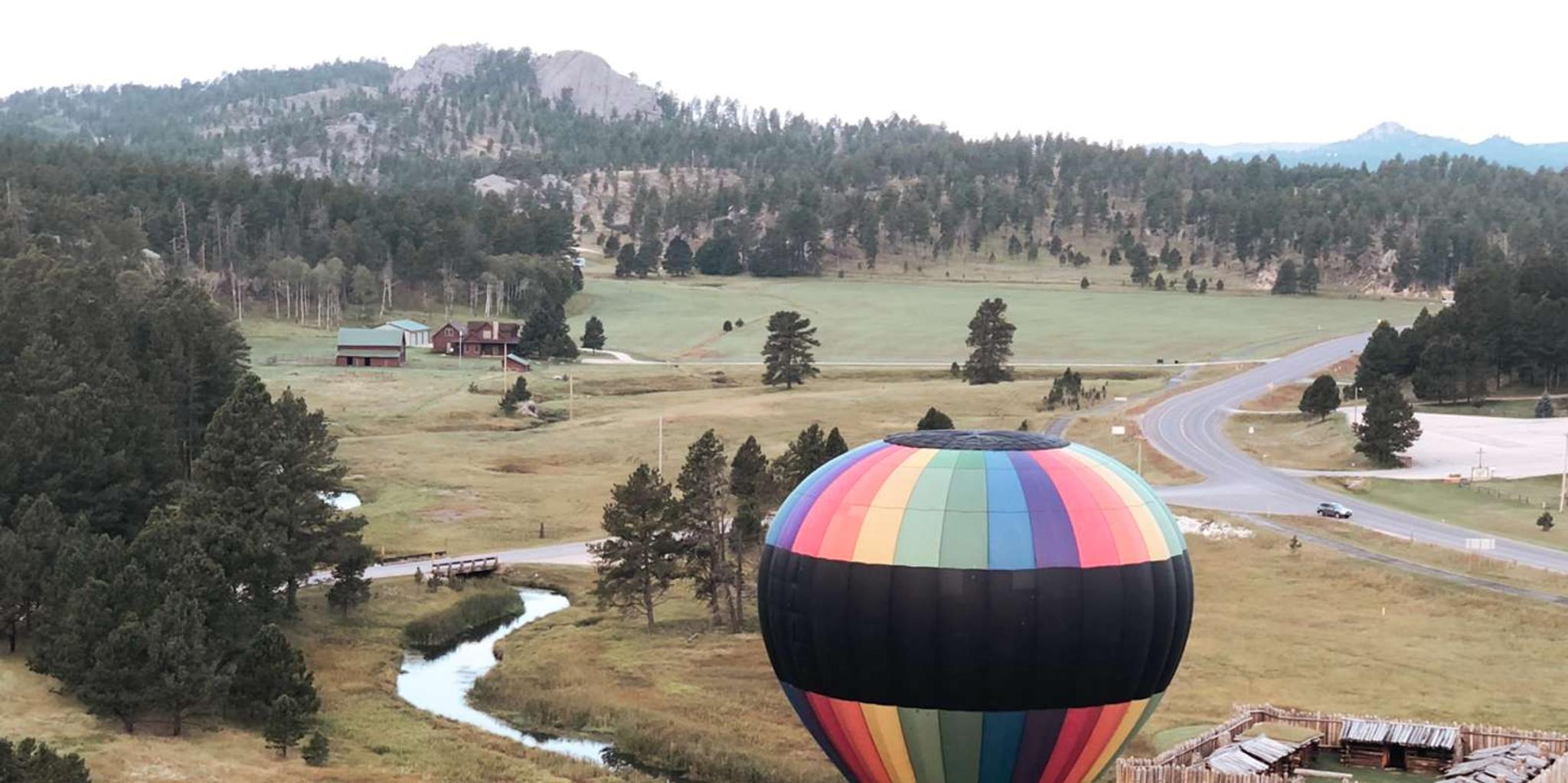Custer Hot Air Balloon Flight at Sunrise - Image 4
