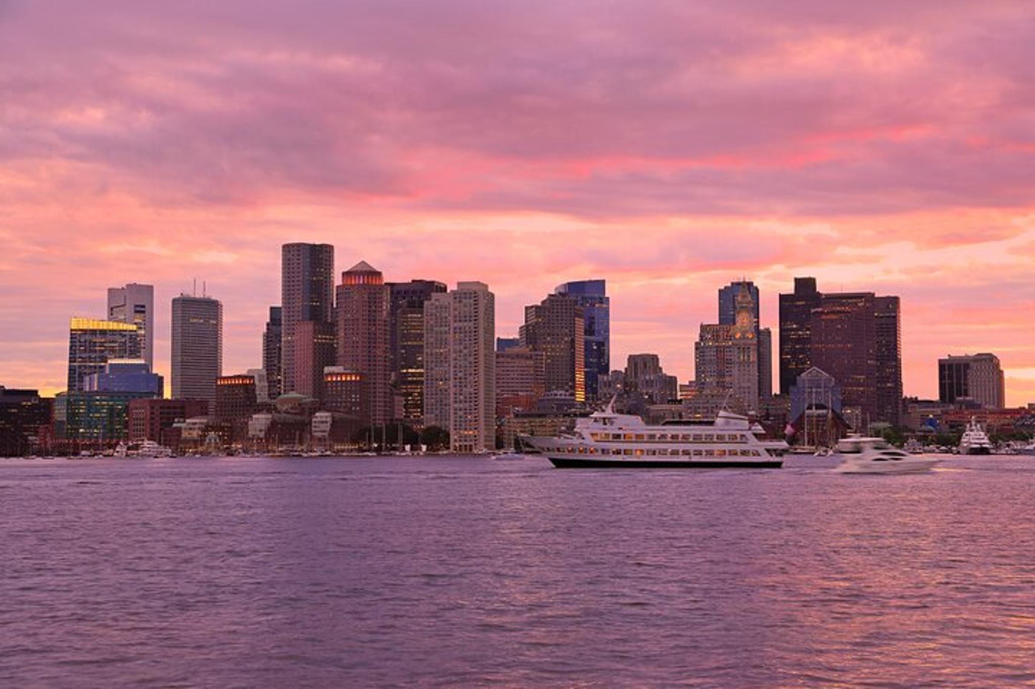 Boston Night Tour with Sunset Cruise - Image 1