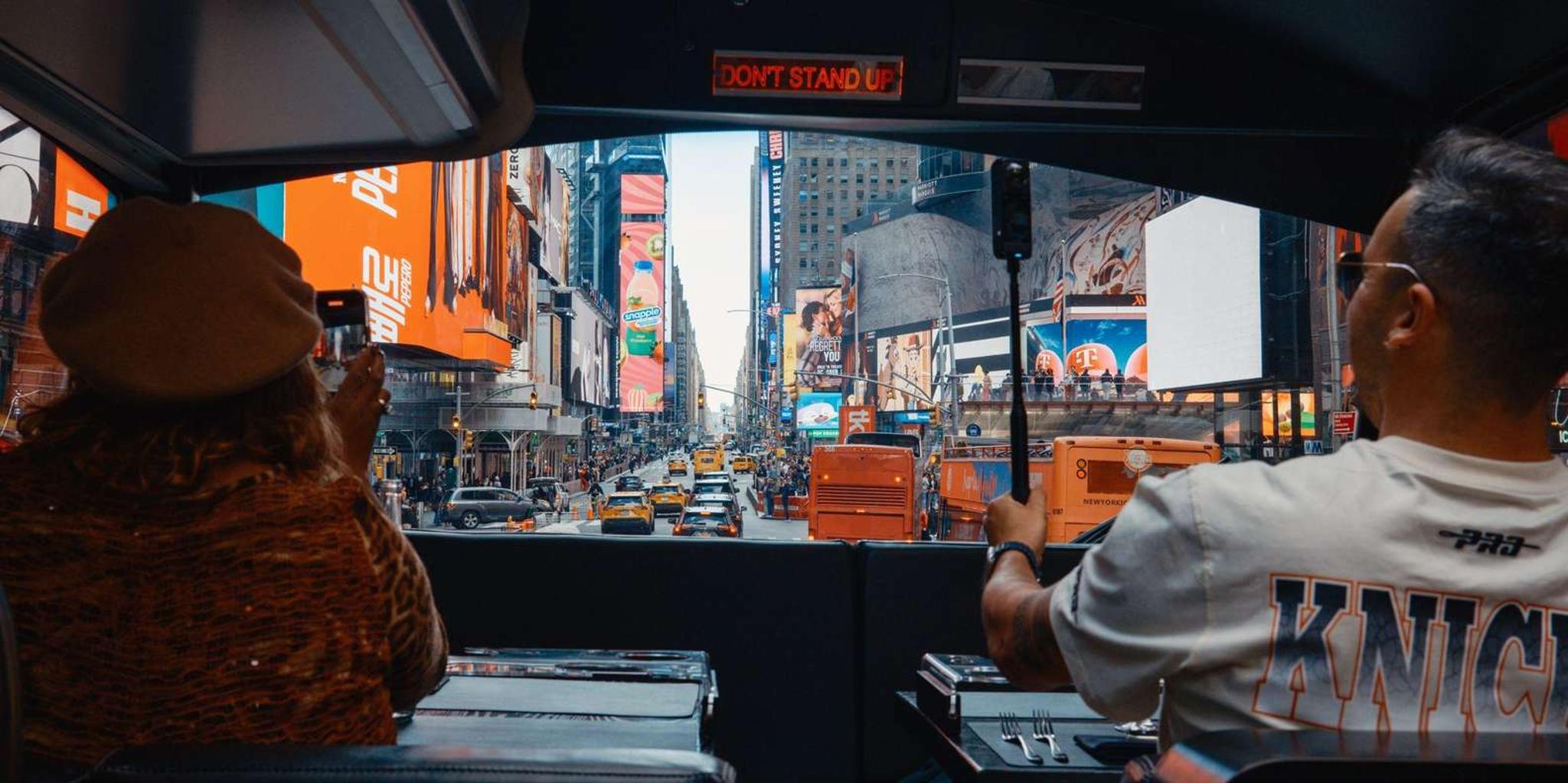 NYC Bustronome Gourmet Sightseeing Bus Tour