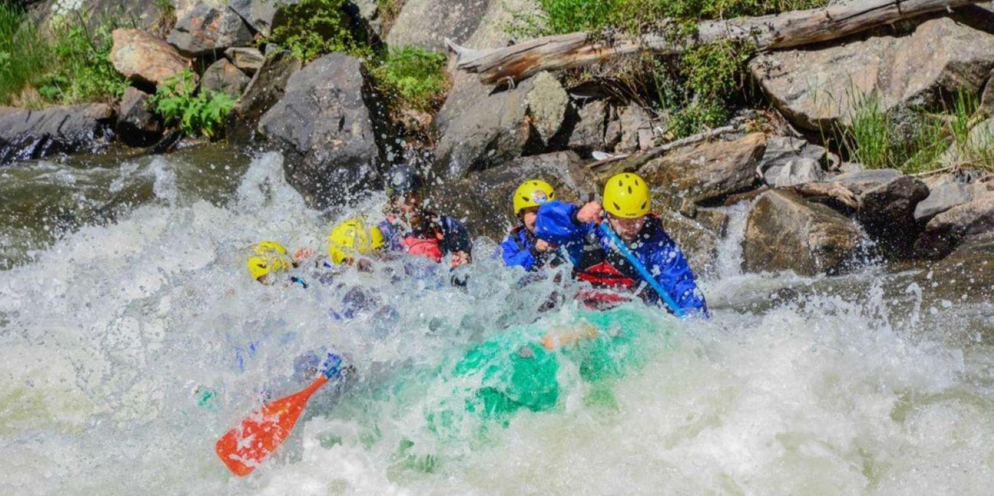 Clear Creek Advanced Whitewater Rafting 3 hr
