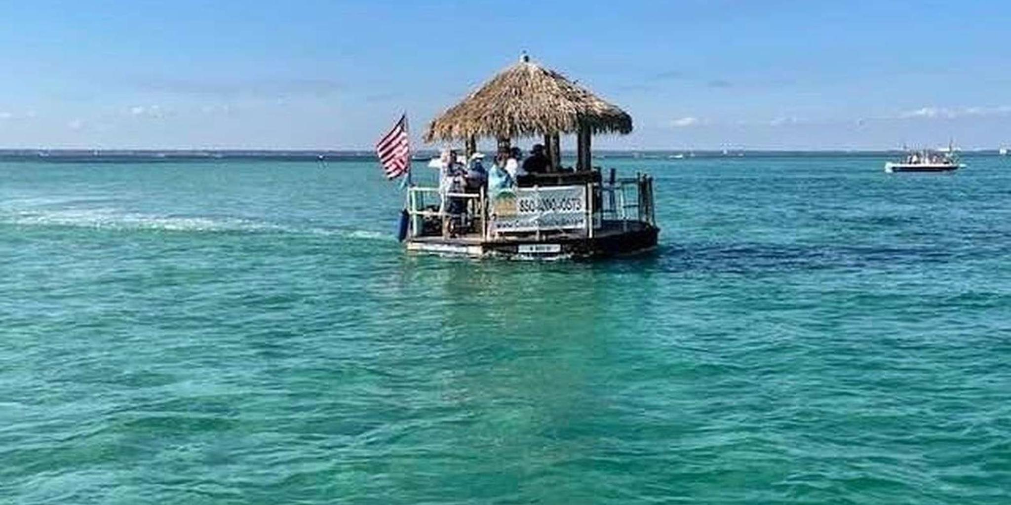 Destin Floating Tiki Bar Cruise with 360° Harbor Views - Image 1