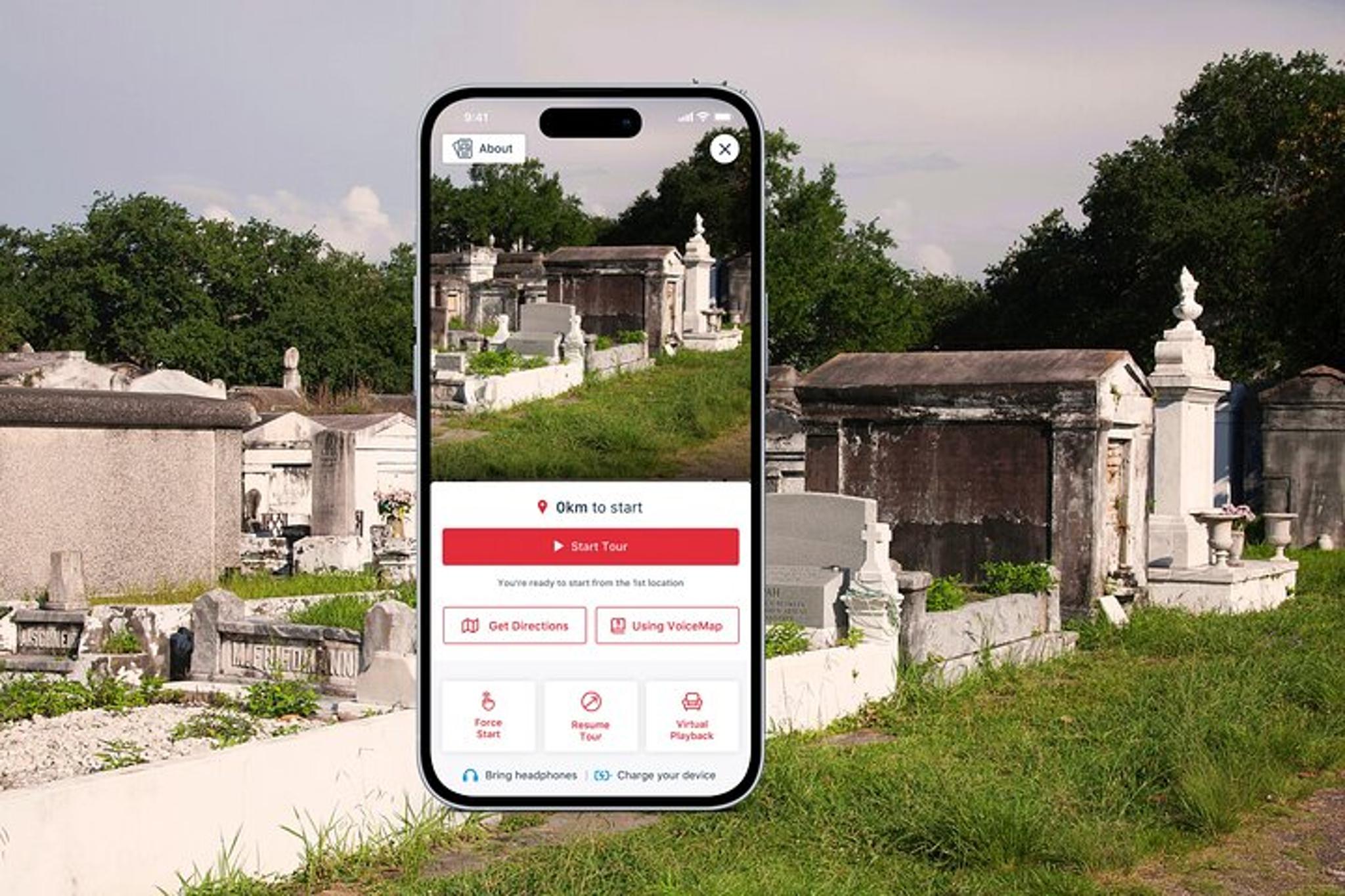 New Orleans Cemetery Audio Tour