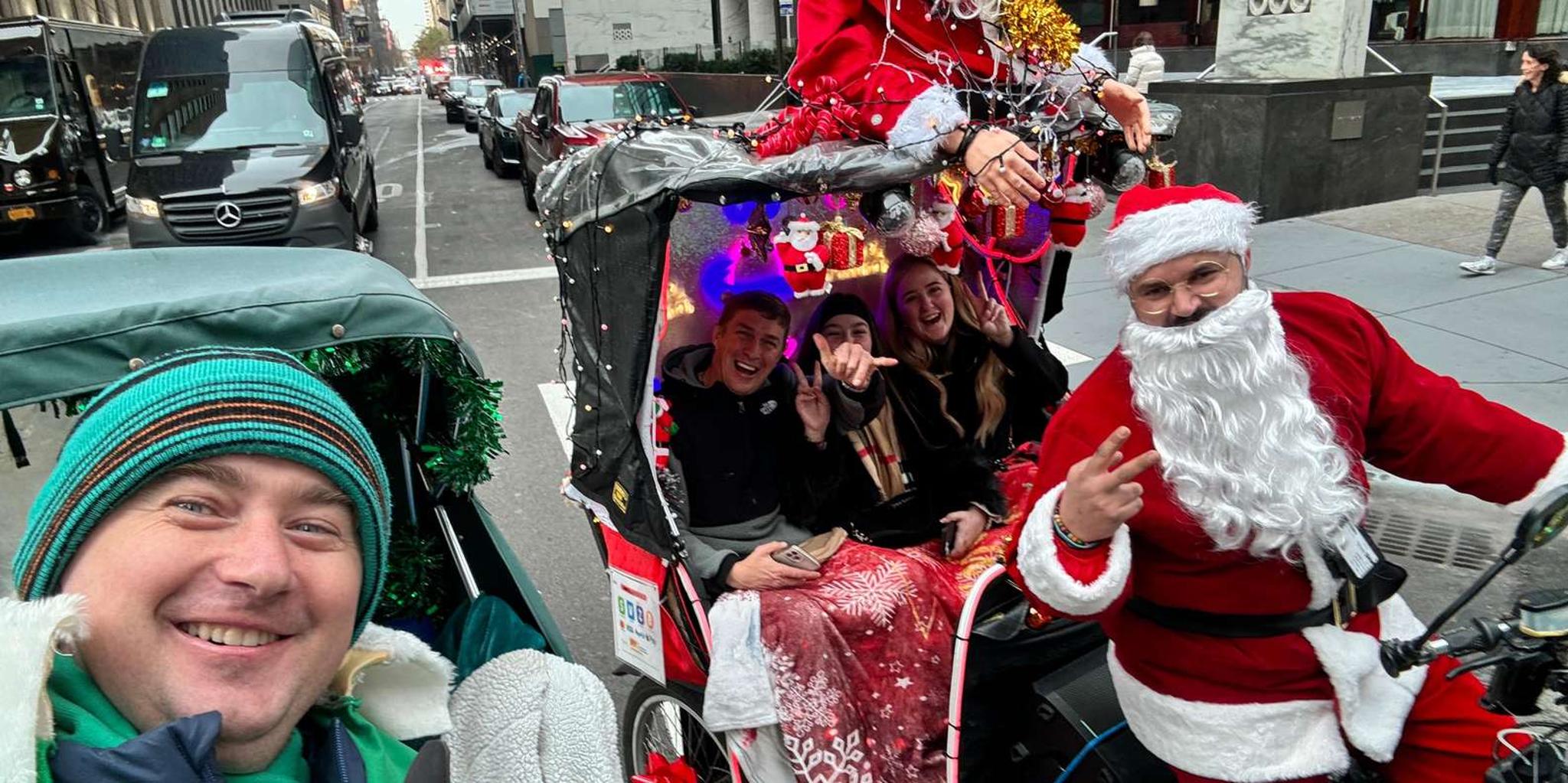 New York City Holiday Lights Pedicab Tour - Image 3