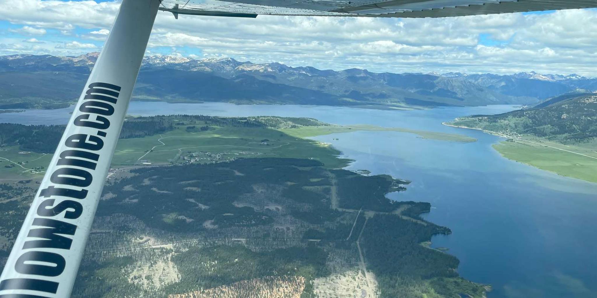 West Yellowstone Aerial Tour: Earthquake Lake & Trifecta - Image 5