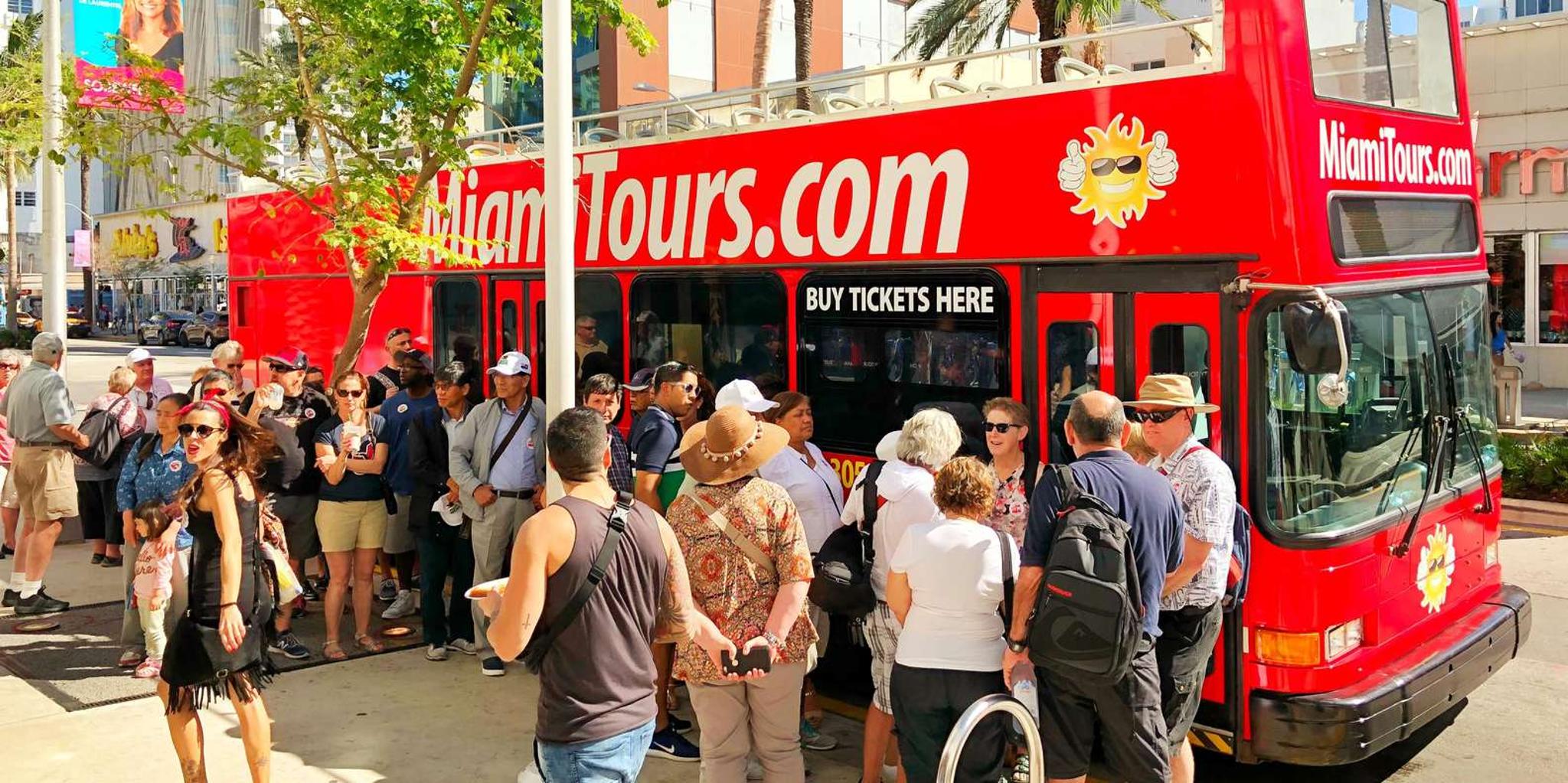 Miami Hop-On Hop-Off Bus Tour 2-Day Ticket - Image 1