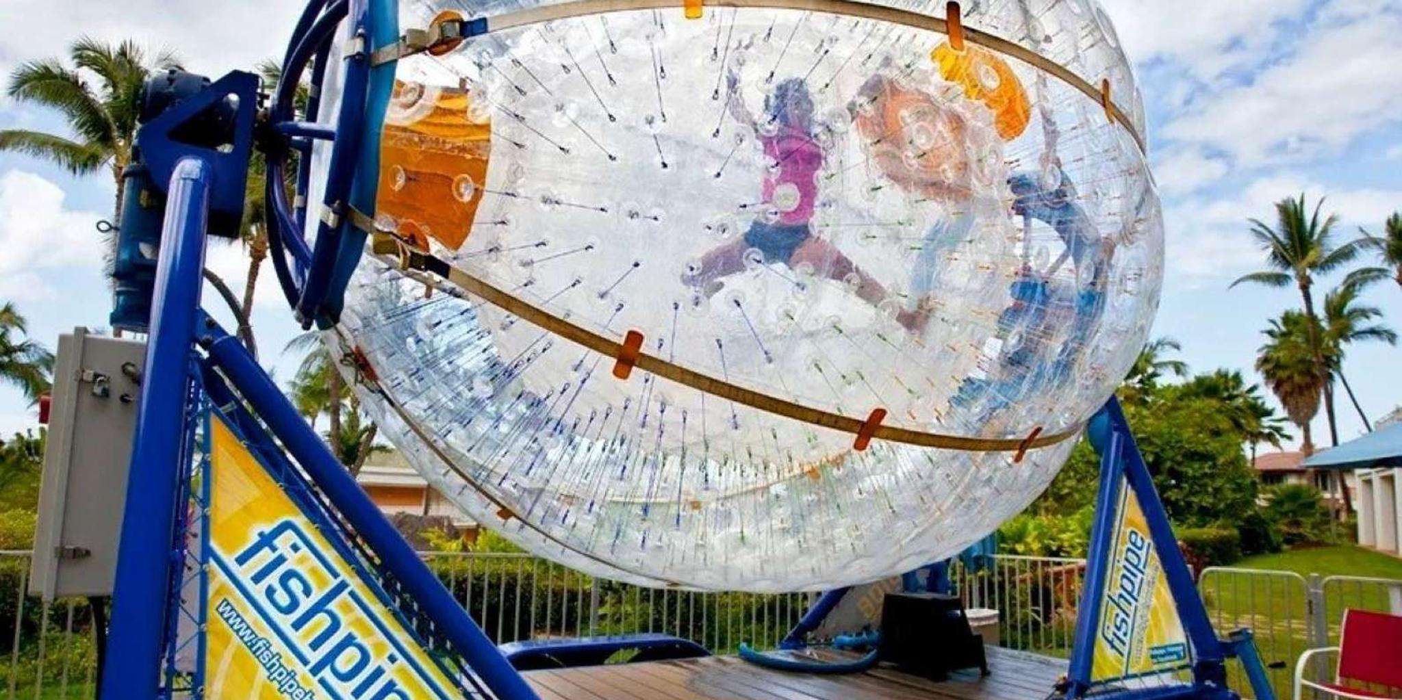 Pigeon Forge Fishpipe Stationary Zorbing Ride 15 Min - Image 1