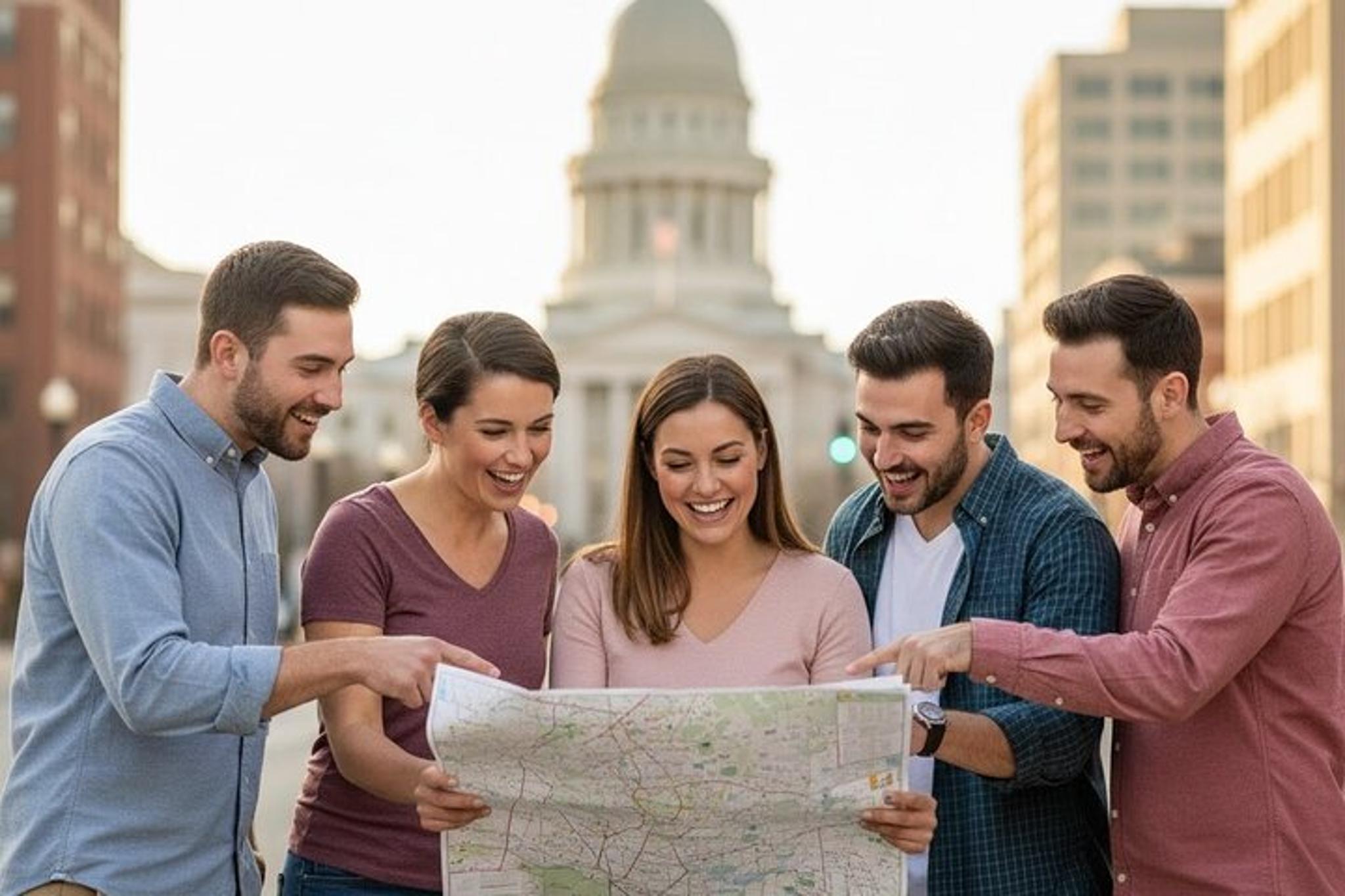 Raleigh Scavenger Hunt Round the Capitol 2 hr