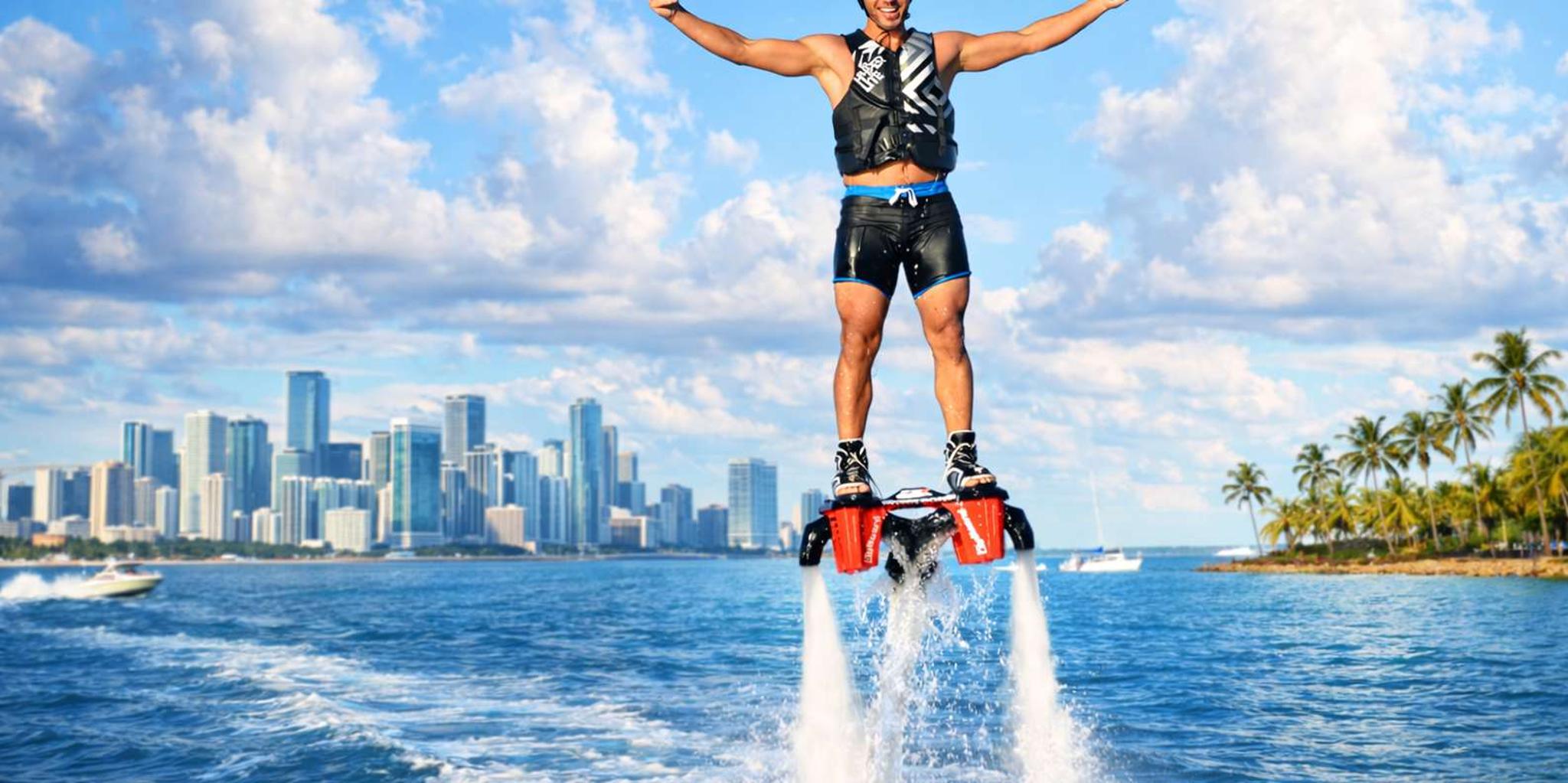 Miami Parasailing and Flyboard Experience