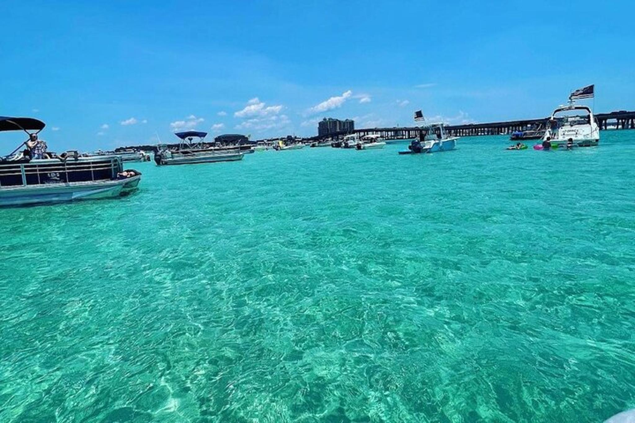 Okaloosa Island Pontoon Boat Adventure with Slides - Image 3