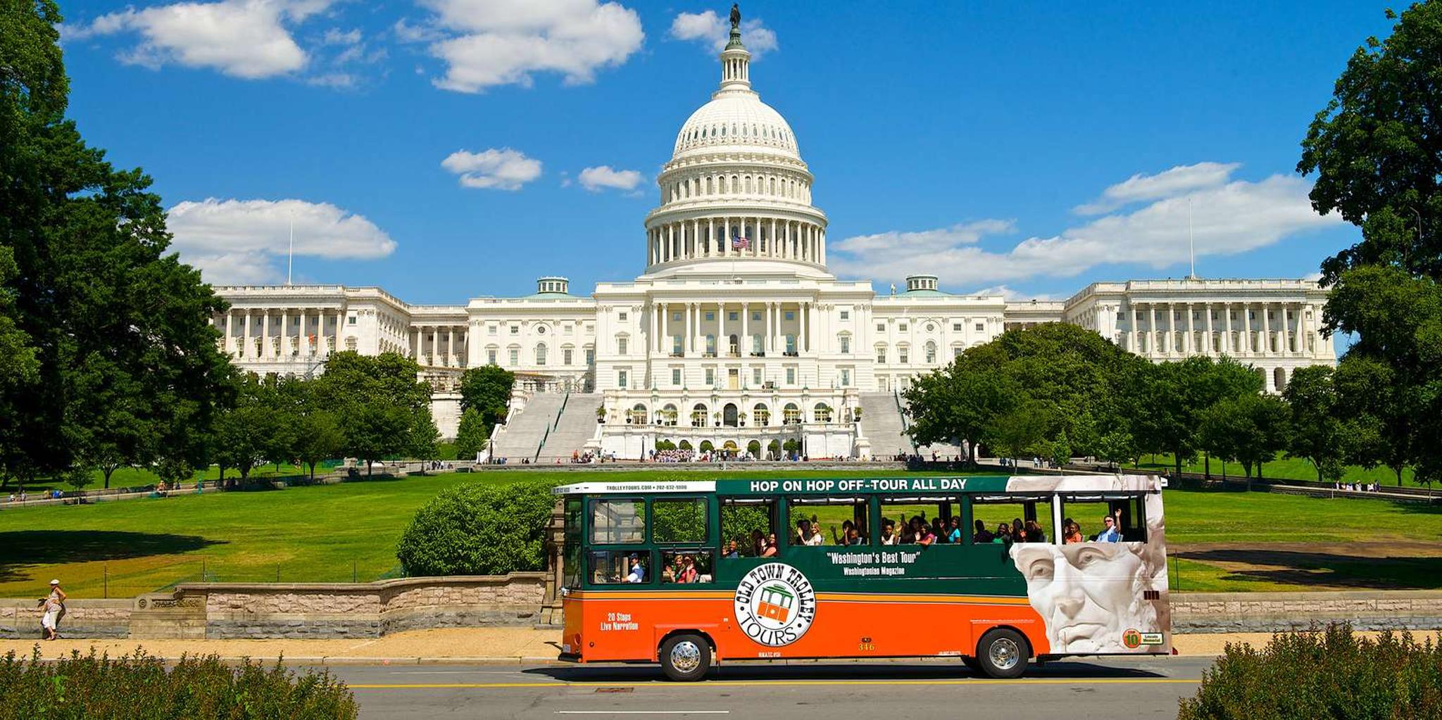 Washington, DC Hop-On Hop-Off Trolley Tour