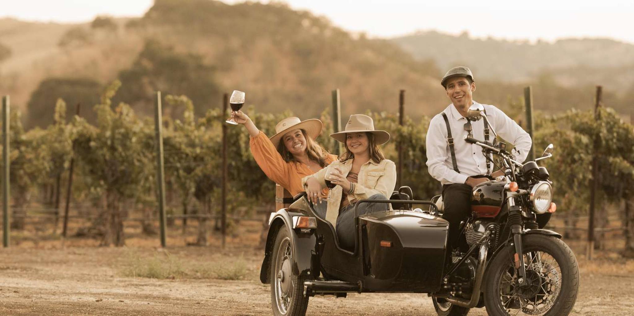 Paso Robles Scenic Sidecar Vineyard Tour