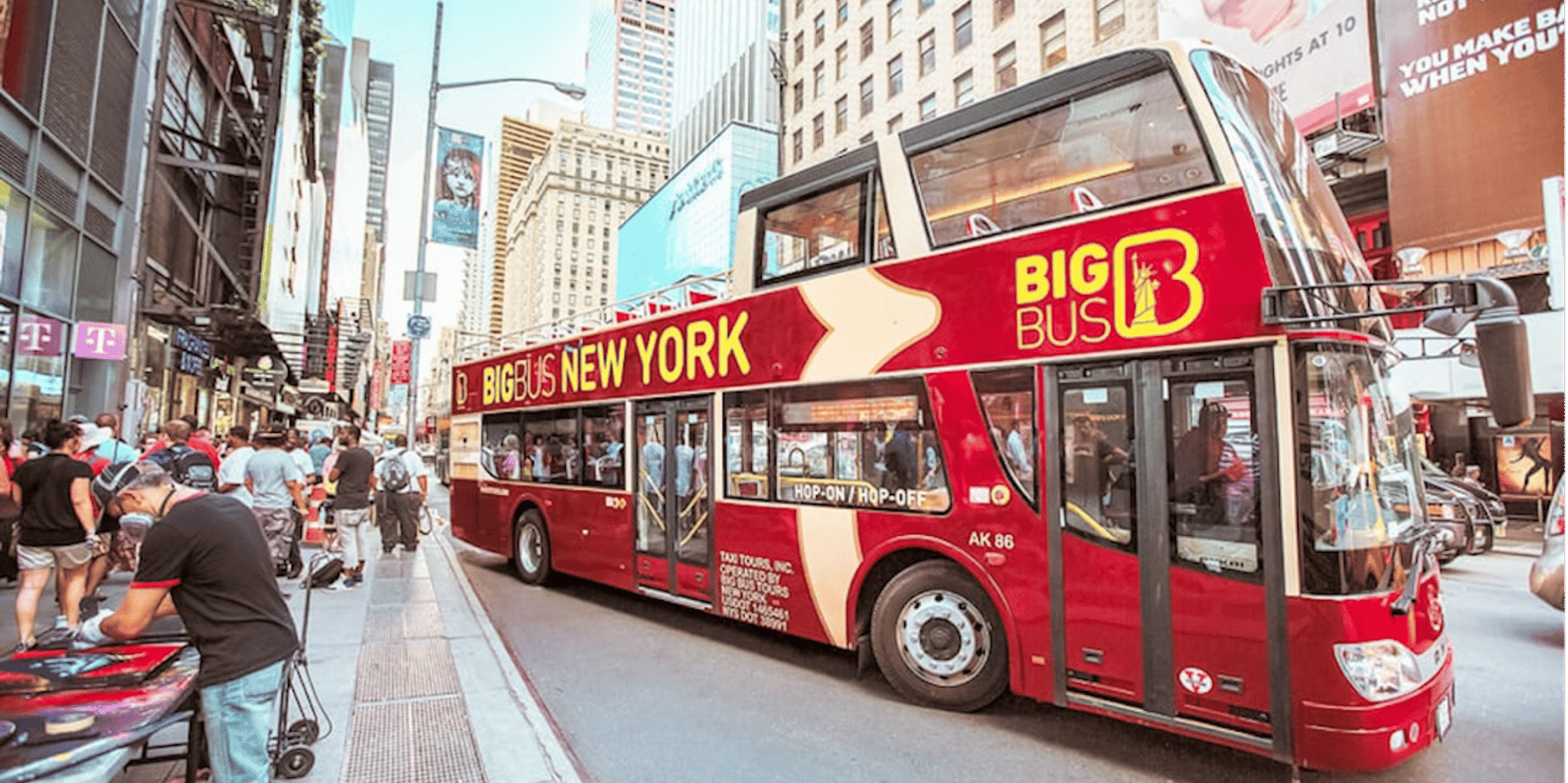 New York Hop-On Hop-Off Bus Tour with Cityscape Cruise - Image 1