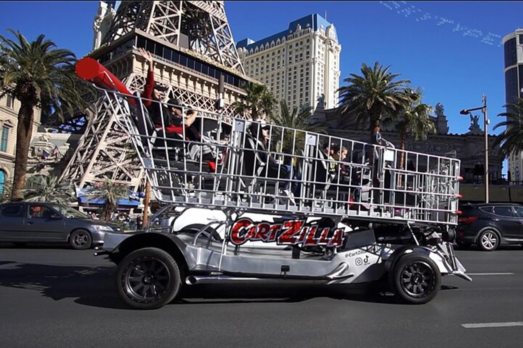 Las Vegas Giant Shopping Cart Limo Ride - Image 6