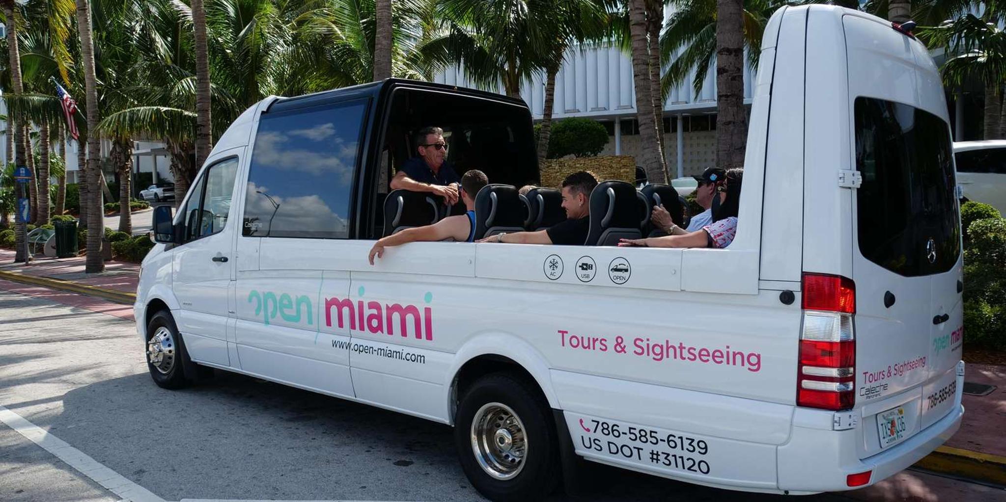 Miami Convertible Bus Sightseeing Tour (French) 3 hr - Image 2