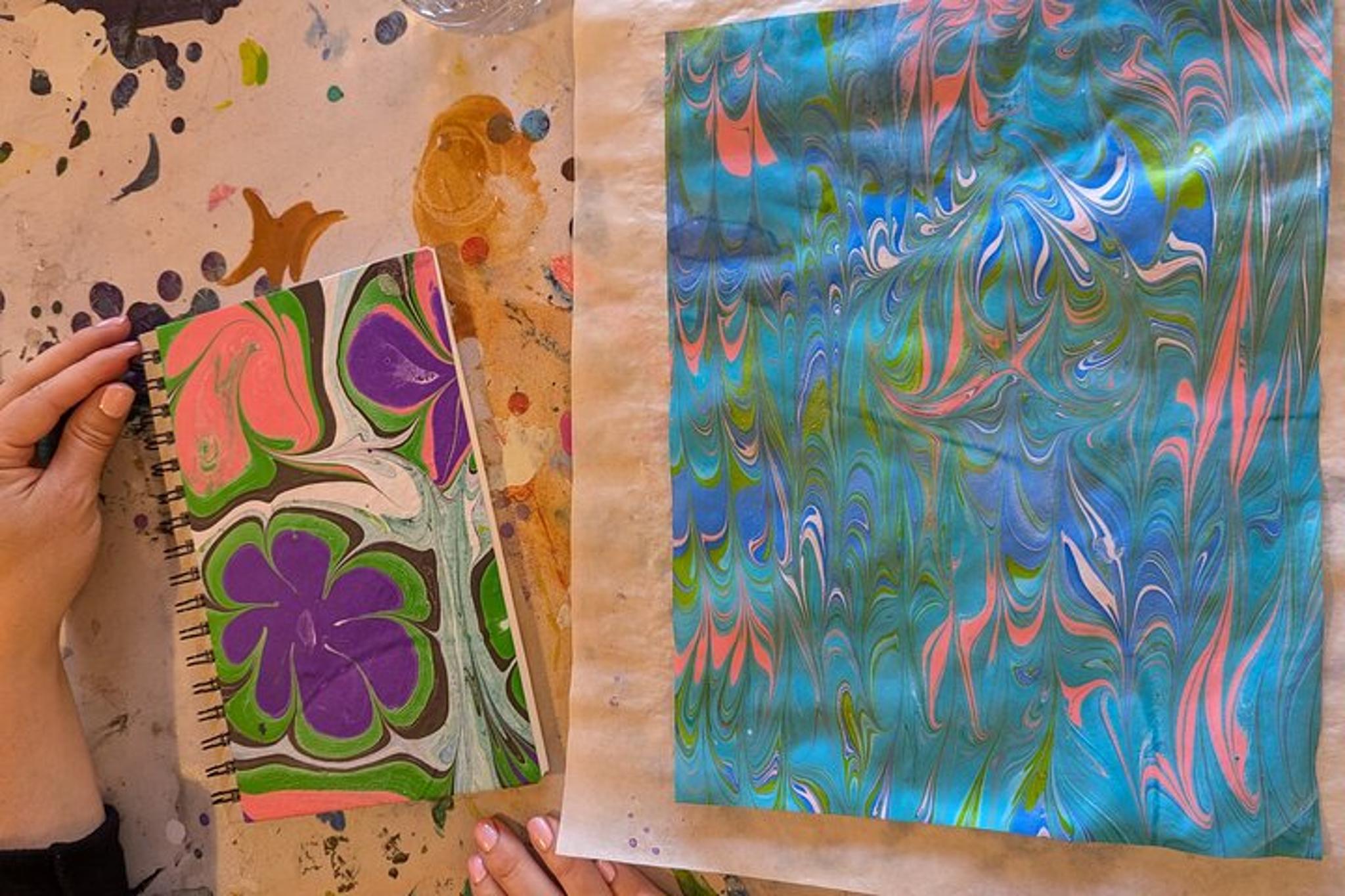 Estes Park Marbling Art Experience - Image 6