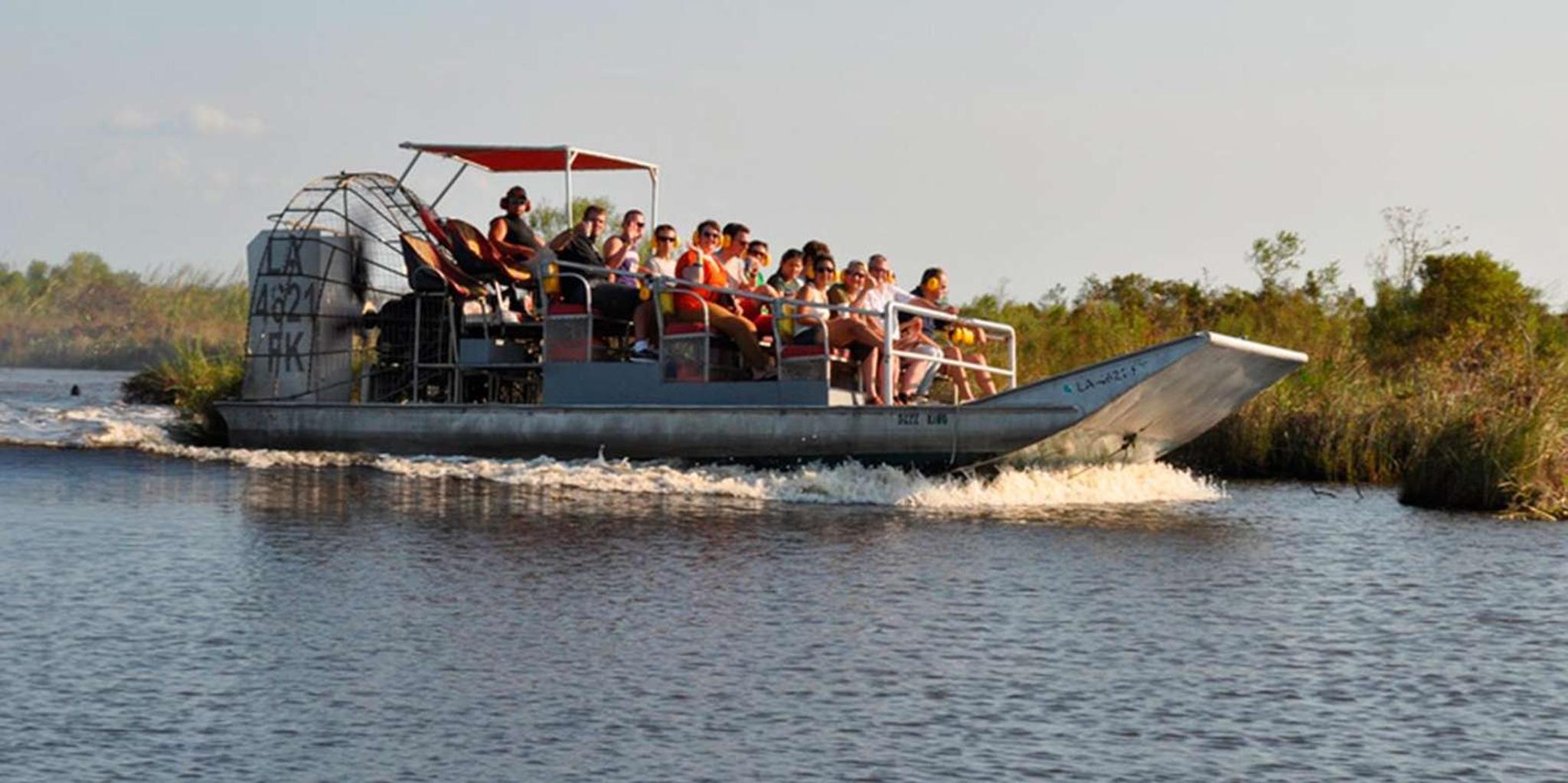 New Orleans Airboat Swamp Tour with Transportation
