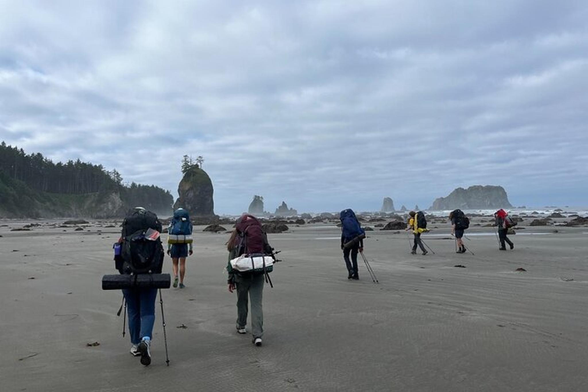 Olympic Backpacking Tour in North Coast 4-Day