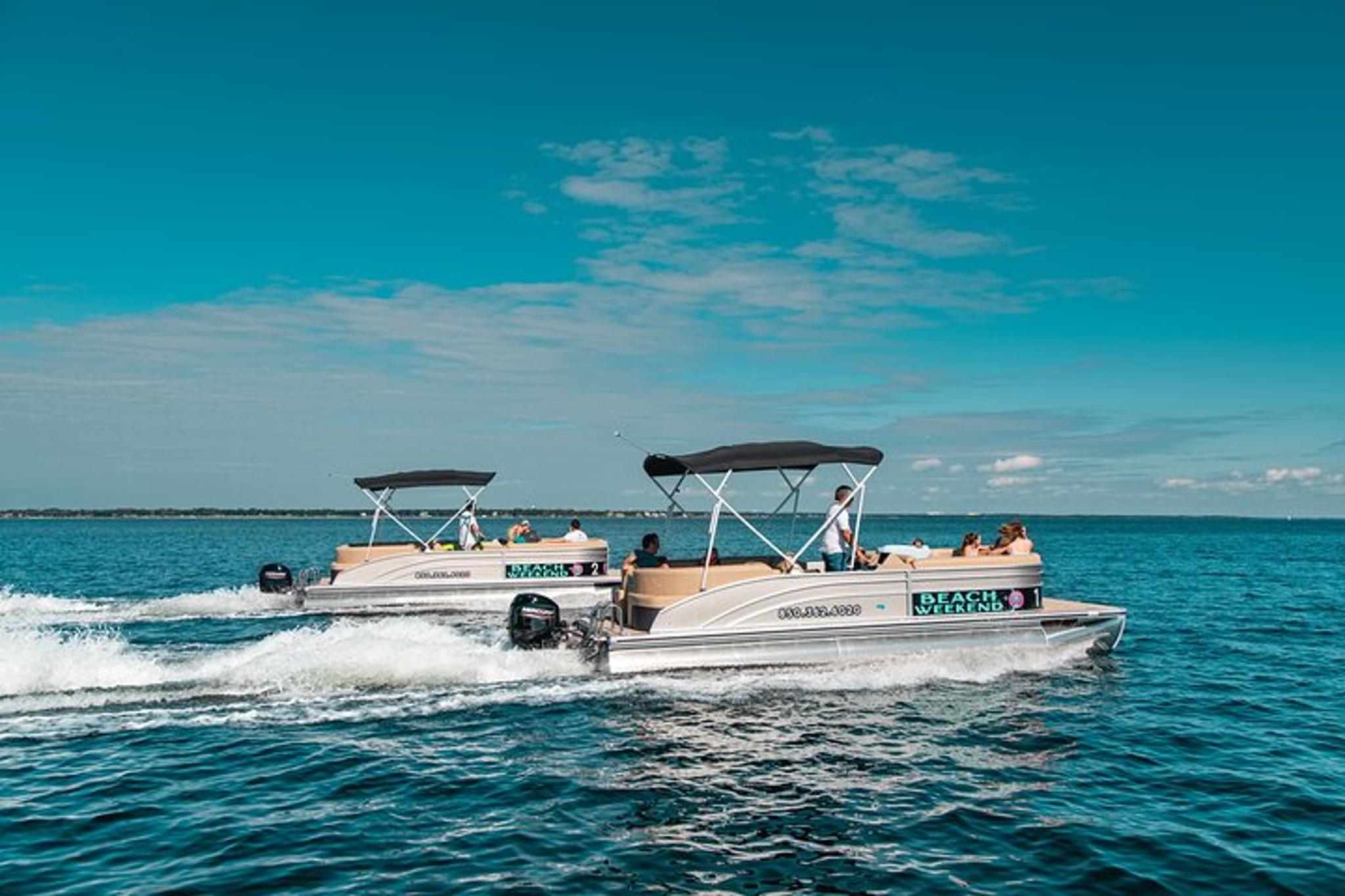 Fort Walton Beach Pontoon Rental 8-Hour - Image 2