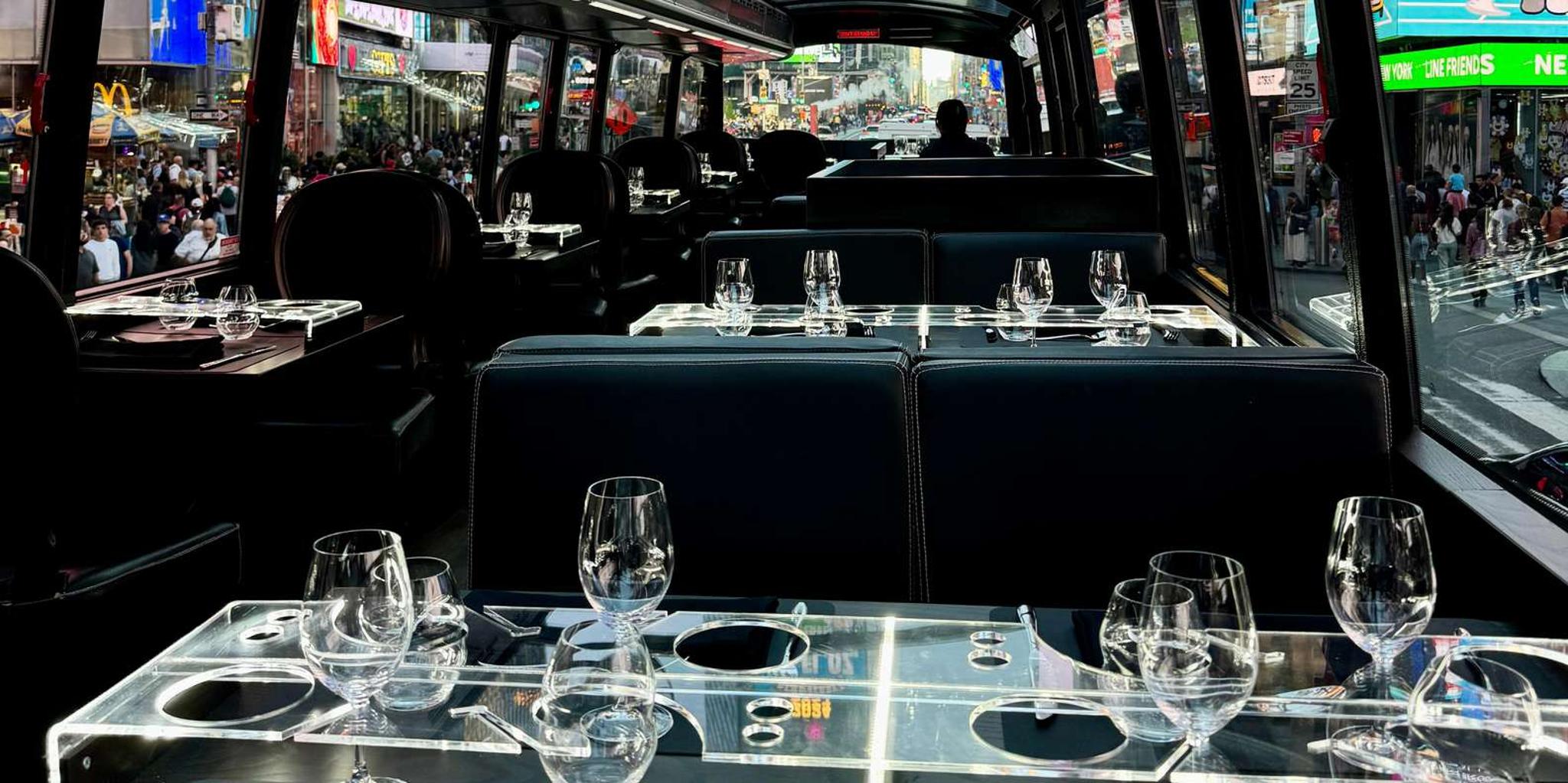 New York City Gourmet Dinner Bus Tour