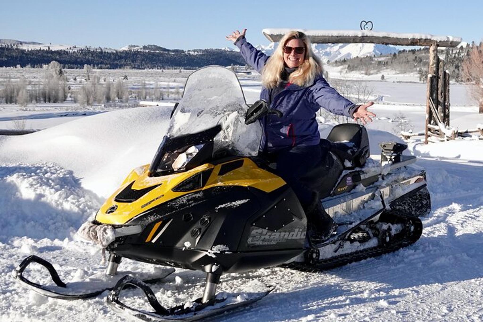 Jackson Hole Snowmobile Tour in Bridger-Teton - Image 5