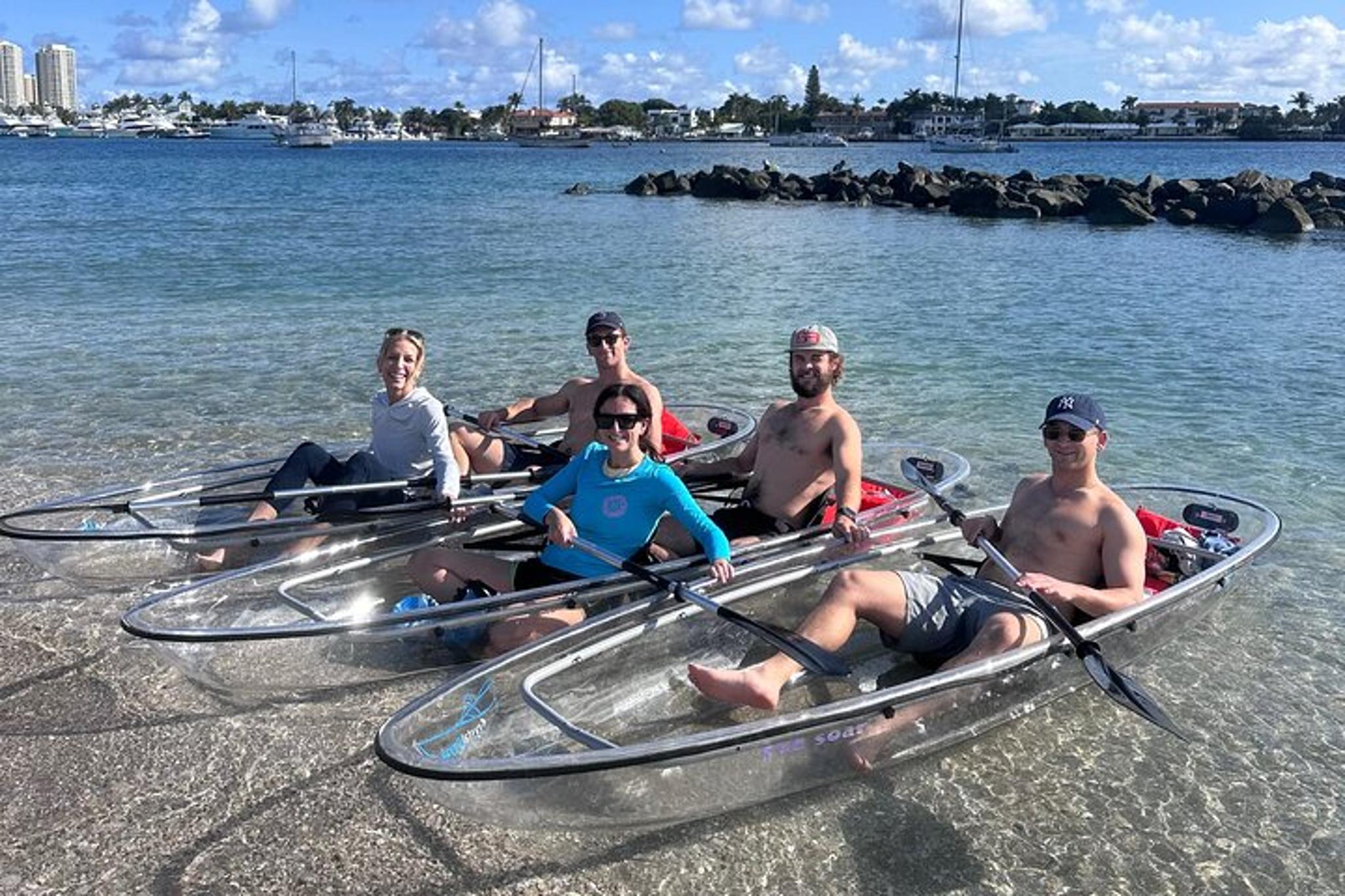 Palm Beach Clear Kayak Tour to Peanut Island - Image 3