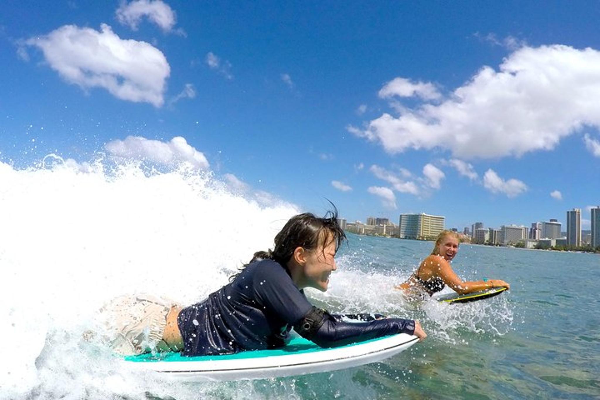 Waikiki Bodyboarding Group Lesson with Shuttle - Image 6