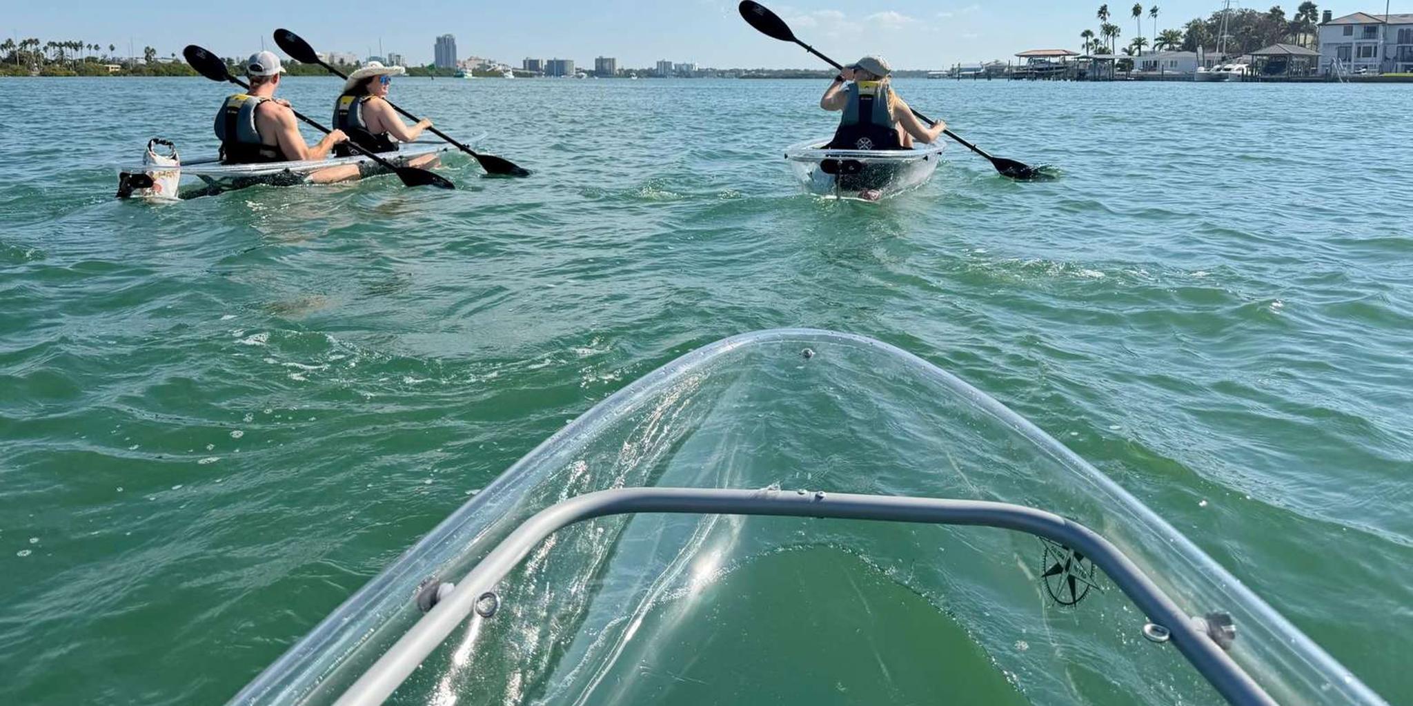 Clearwater Beach Clear Kayak Tour - Image 1