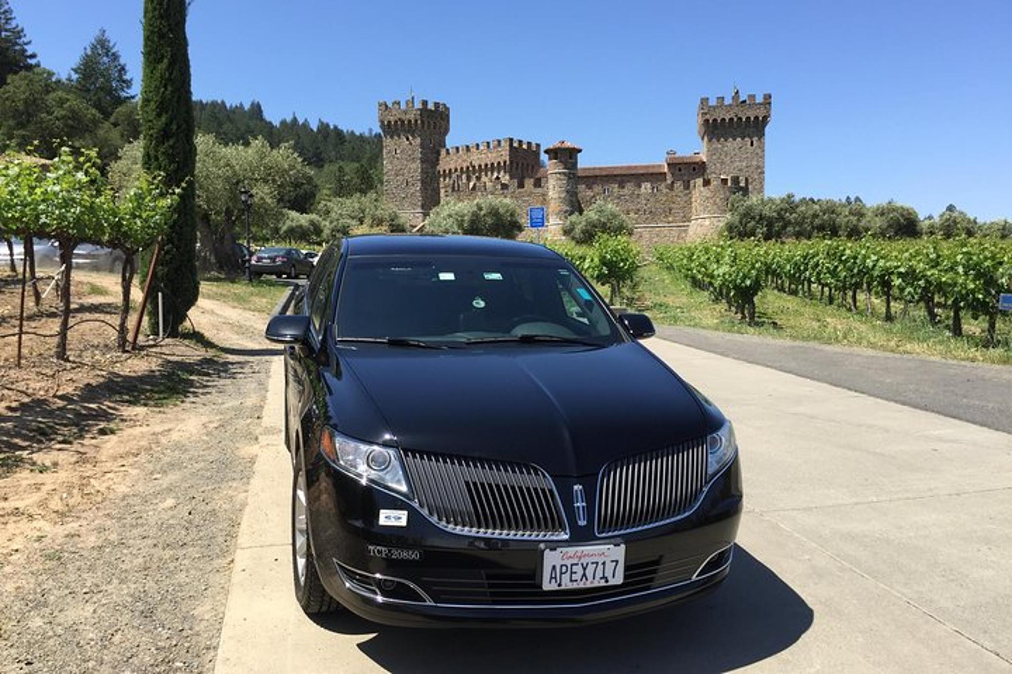 Napa Wine Tour in Private Sedan