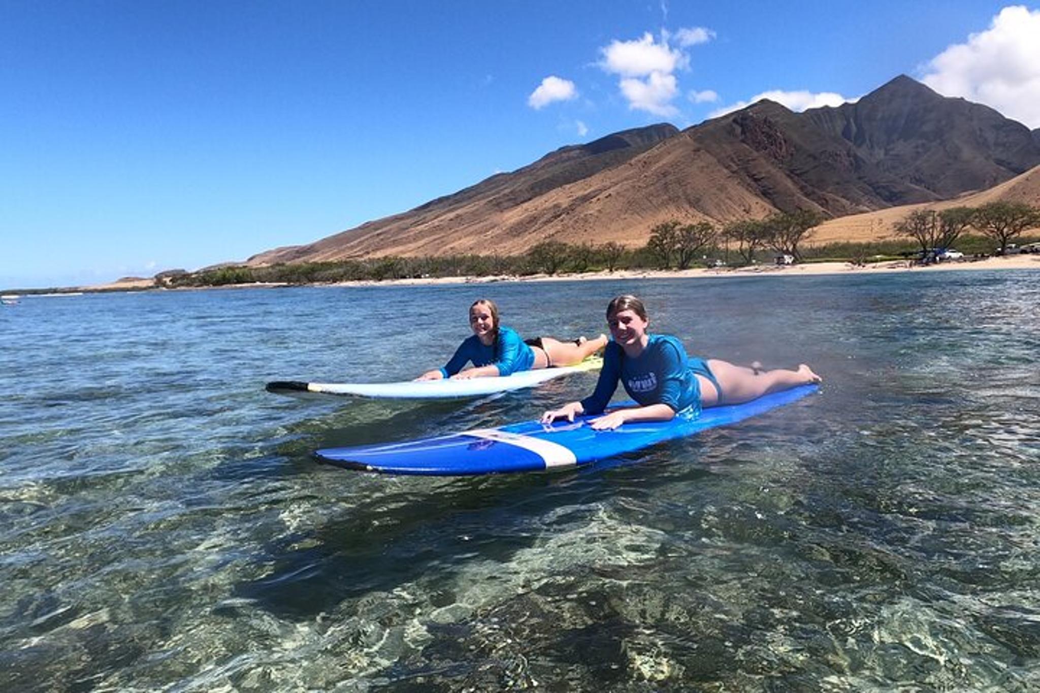 Maui Surf Lesson 4 Students 1 Instructor 90 min