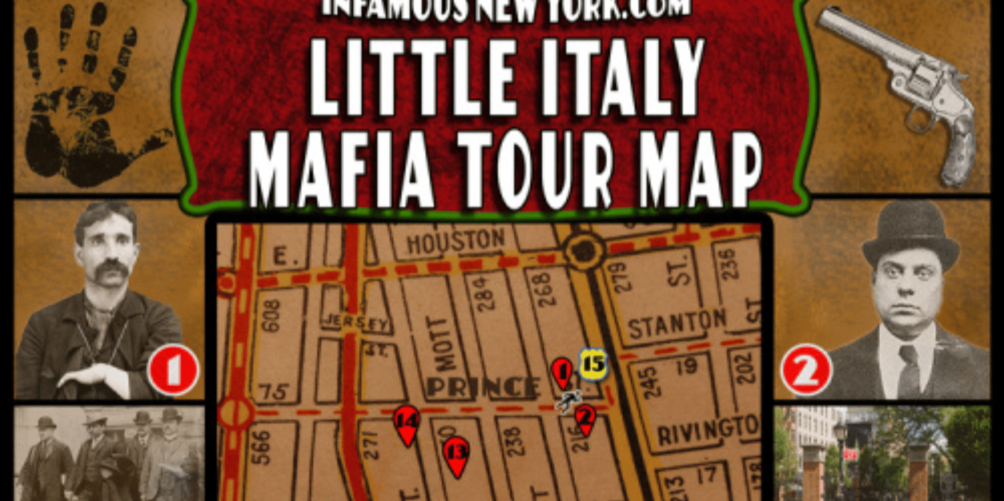 New York City Mafia History and Little Italy Tour with Dinner
