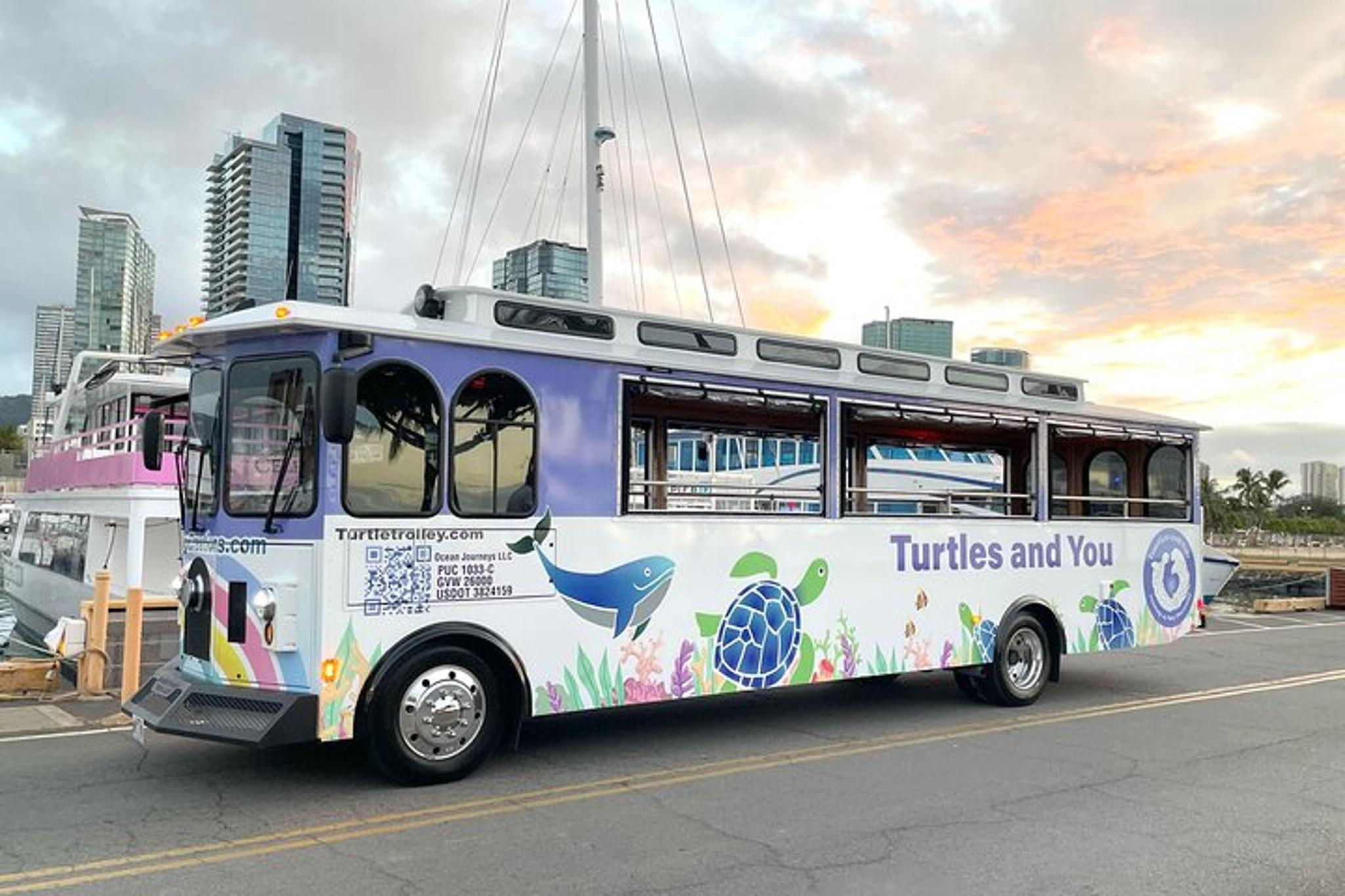 Waikiki Turtle Snorkeling Tour with Trolley Ride - Image 6